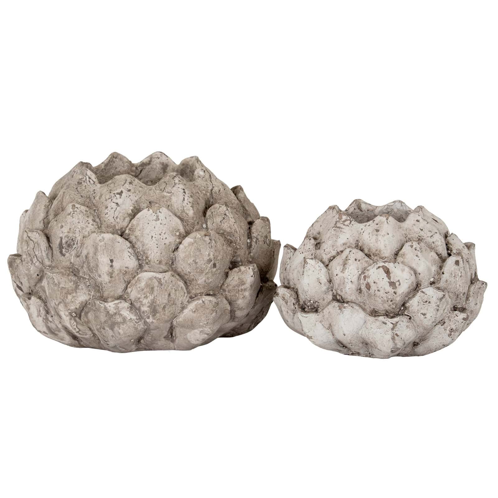 Stone Effect Acorn Tea Light Holder – Additional view