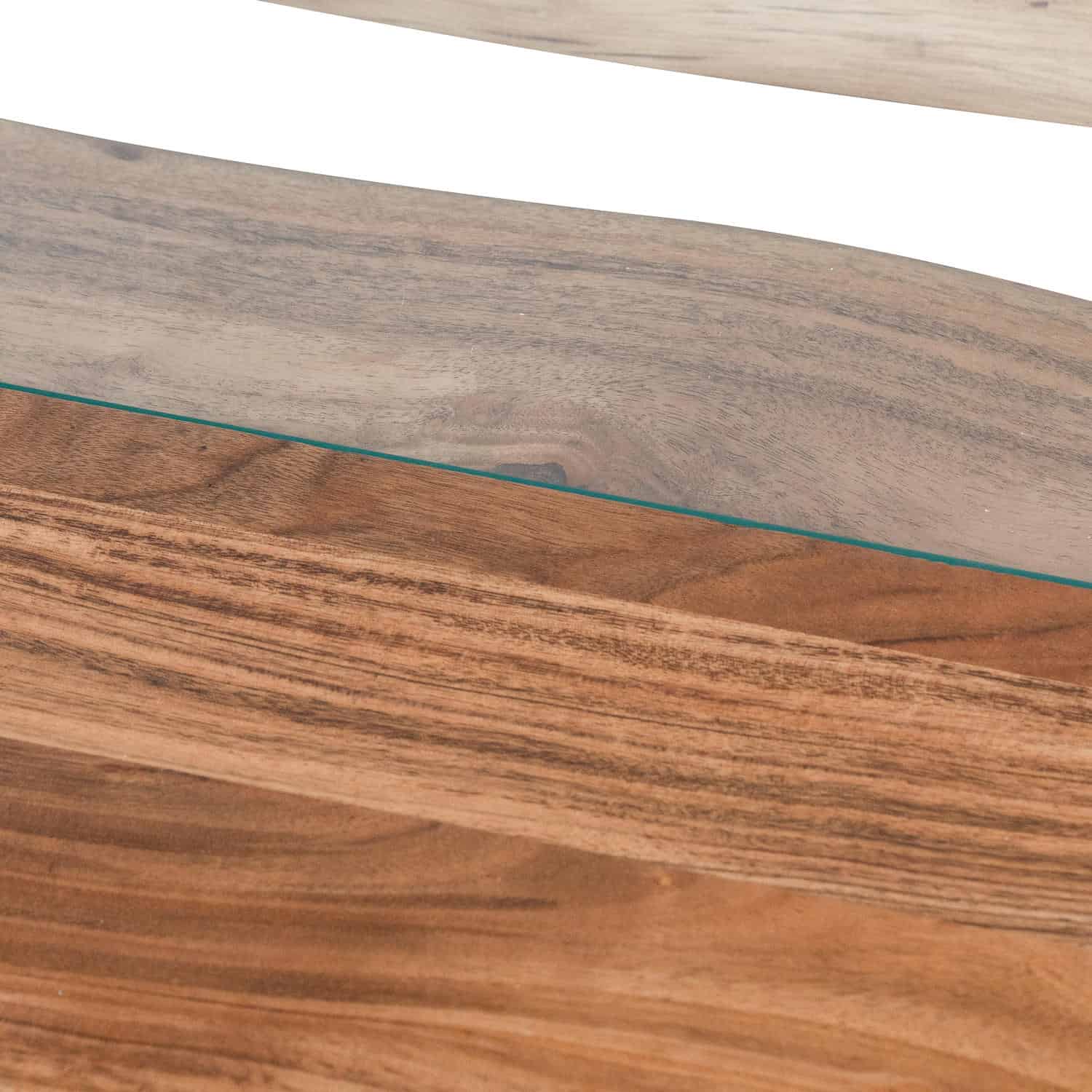 Live Edge Collection River Coffee Table – Colour: Brown