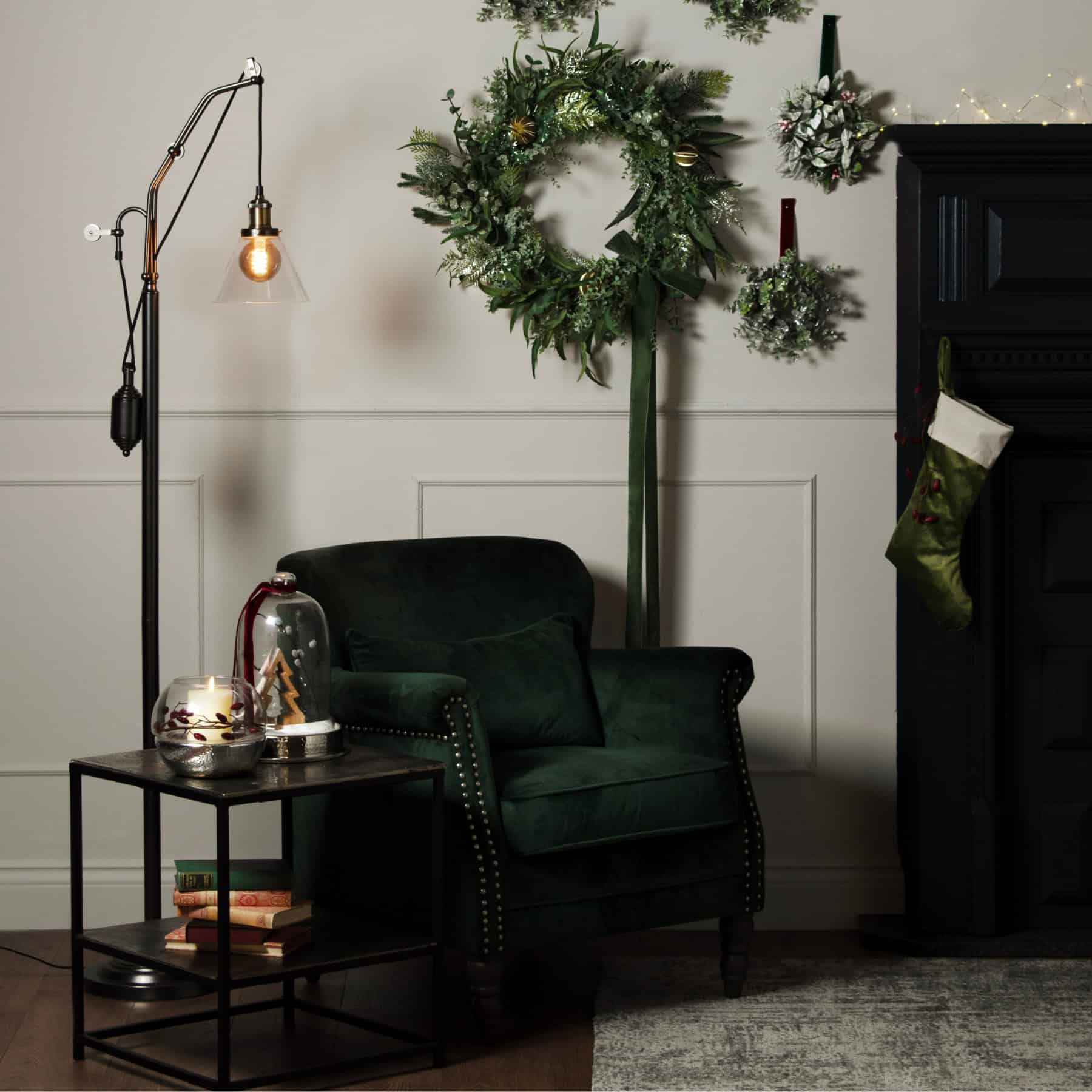 The Noel Collection Snowy Standing Wooden Tree – Material: Wood