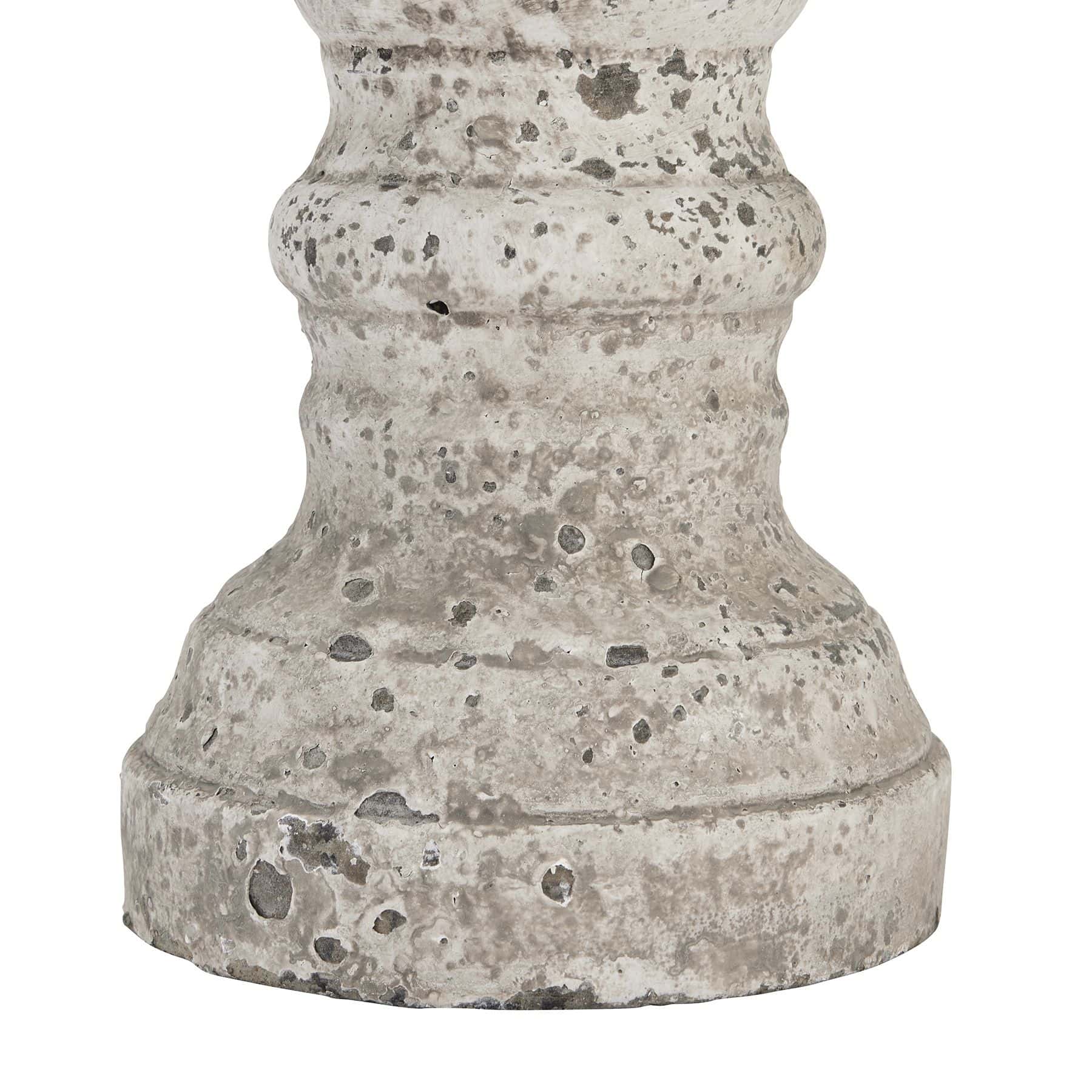 Stone Ceramic Column Candle Holder – Additional view