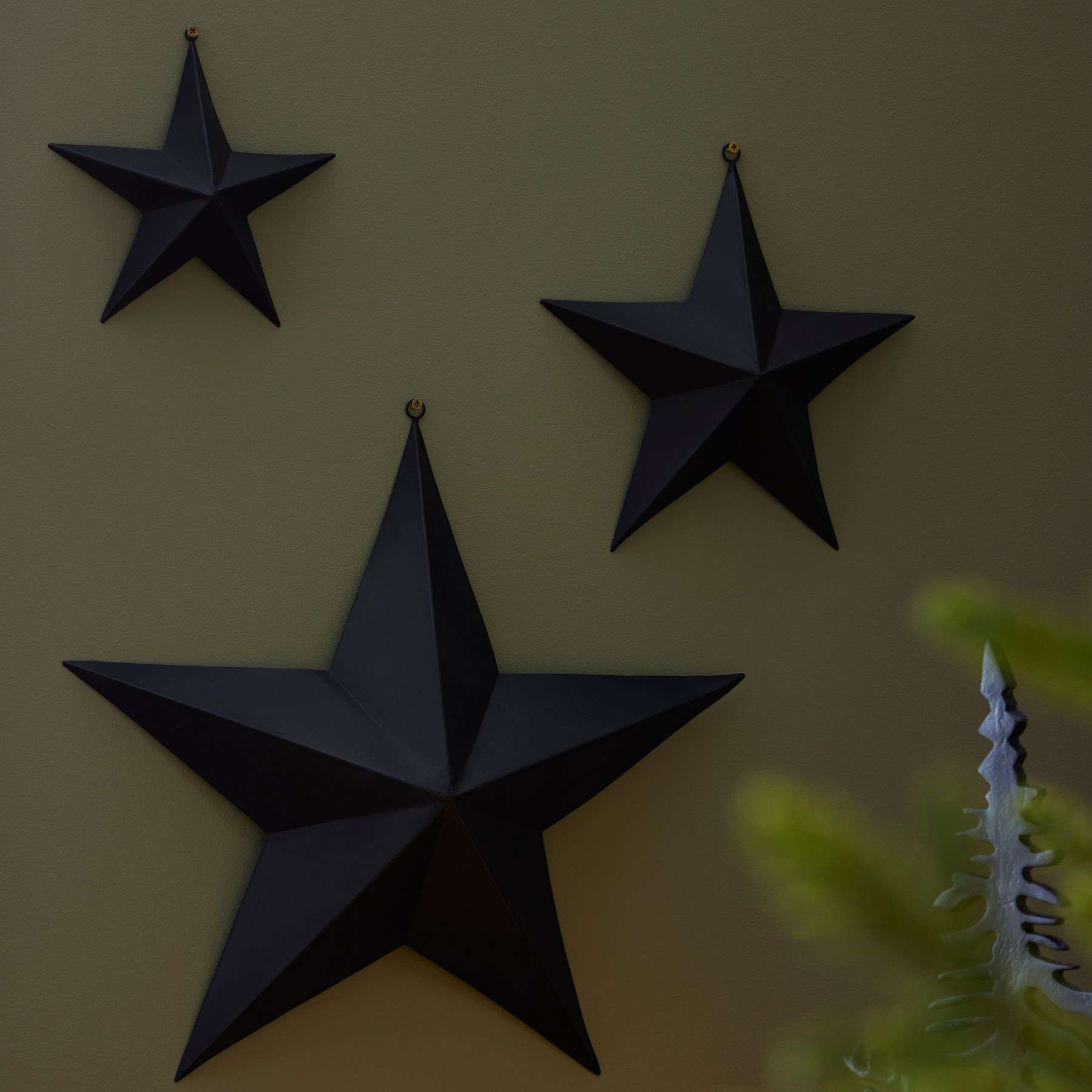 Matt Black Convexed Medium Star – Additional view