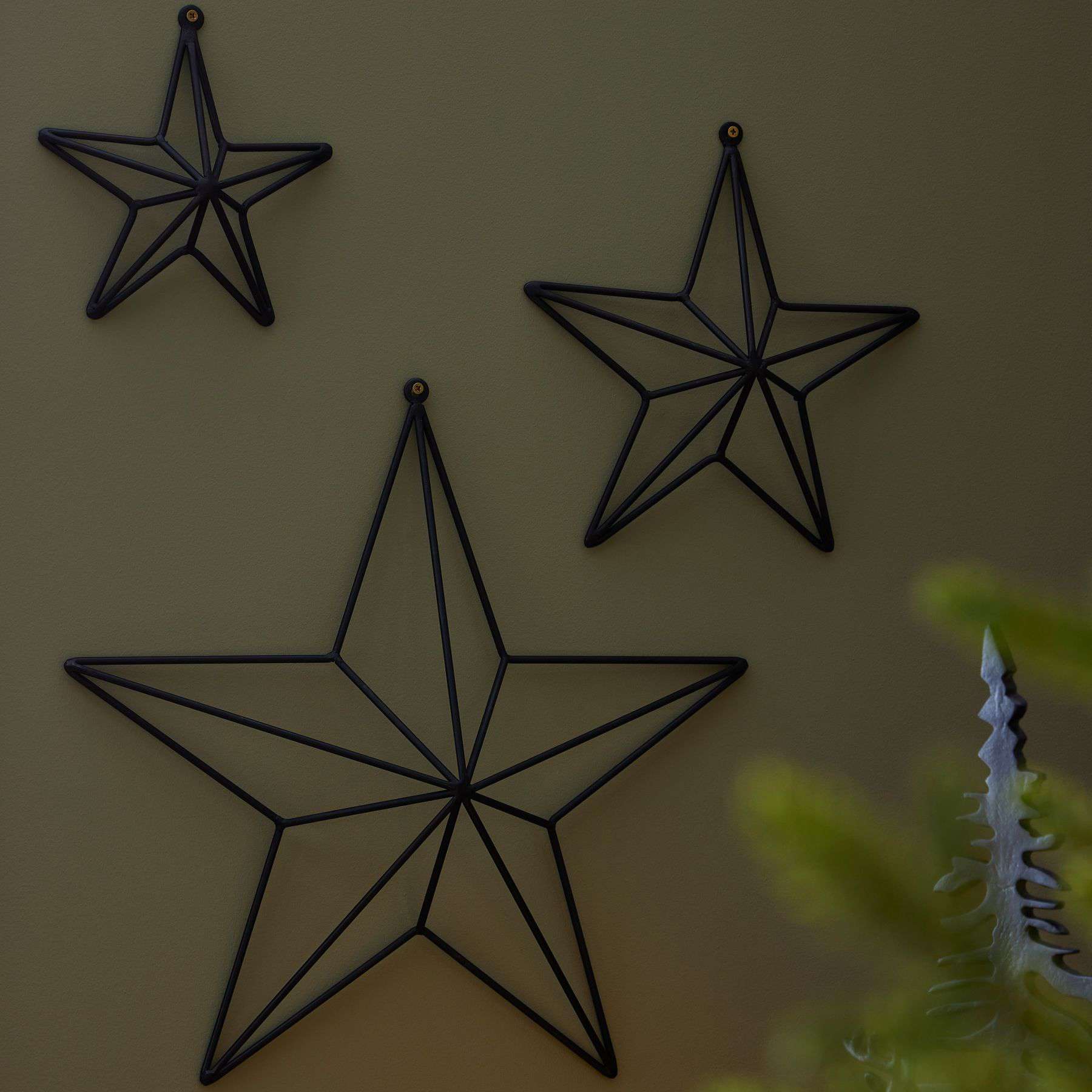Matt Black Convexed Large Star Frame - Image 4