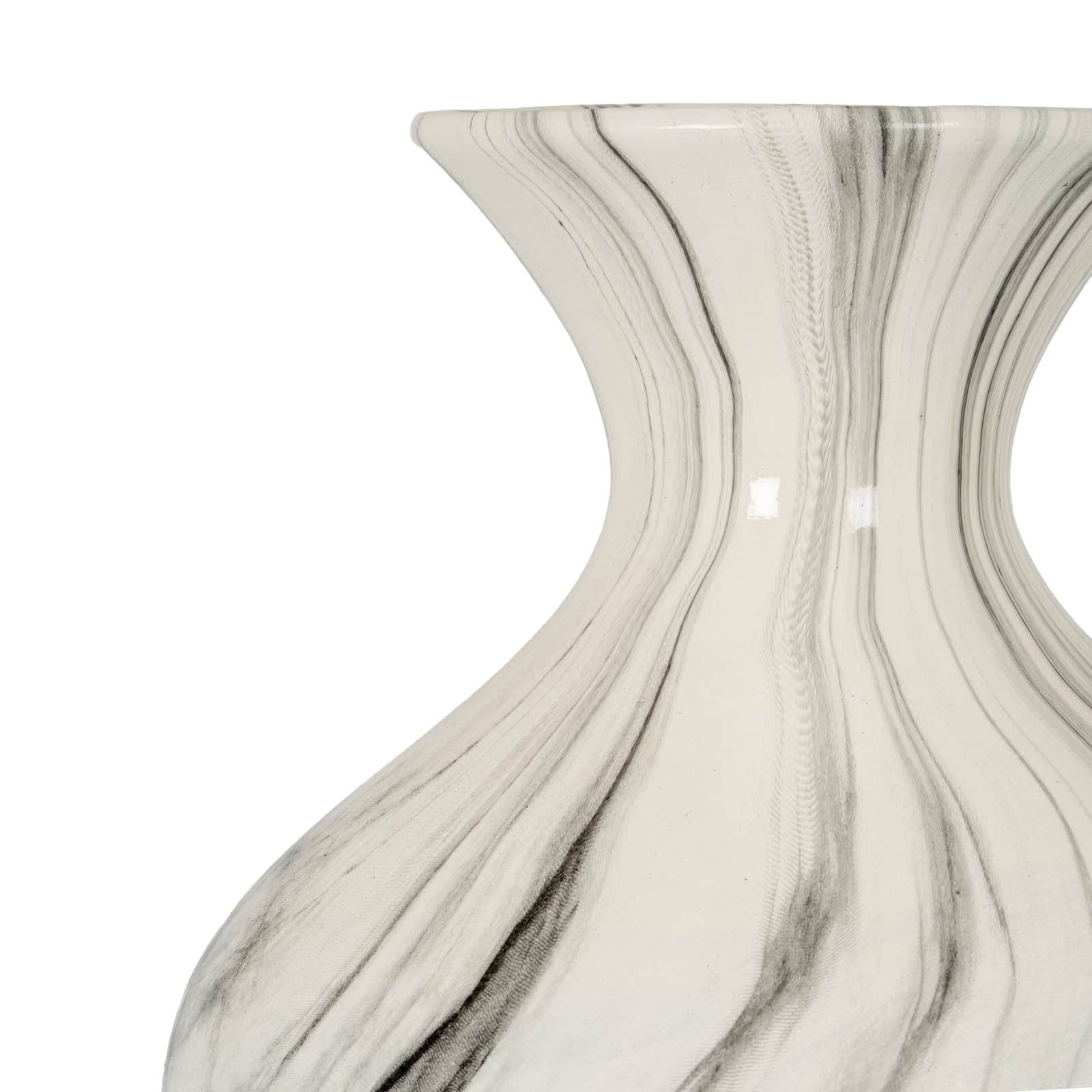Marble Ellipse Large Vase – Material: Ceramic