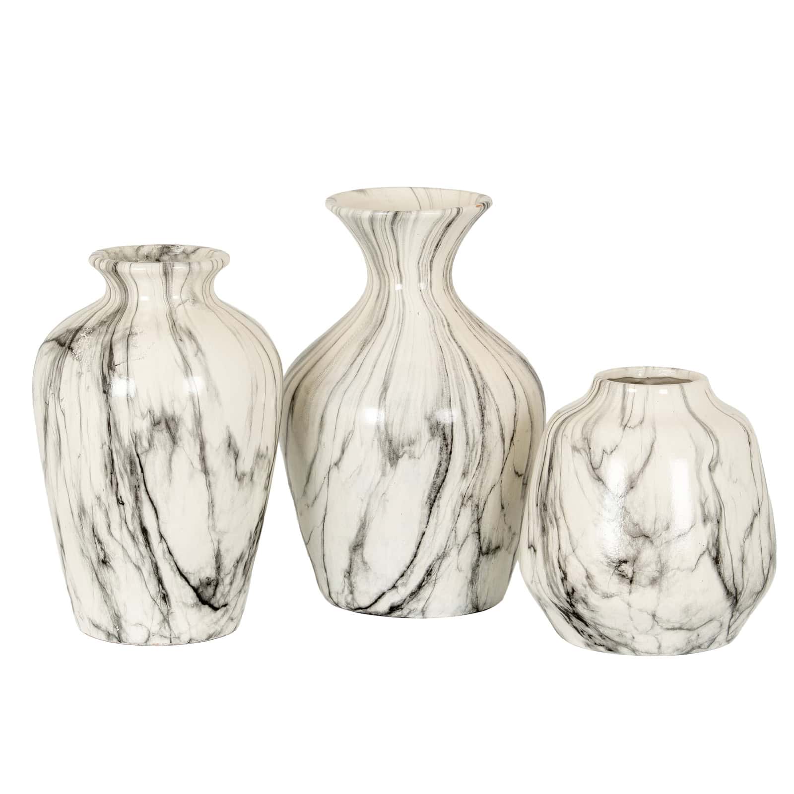Marble Ellipse Large Vase – Additional view