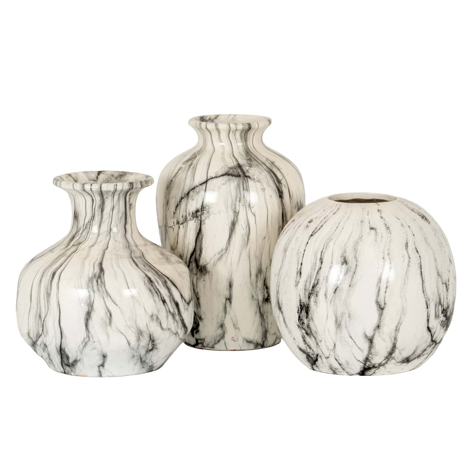 Marble Pudding Vase – Vases