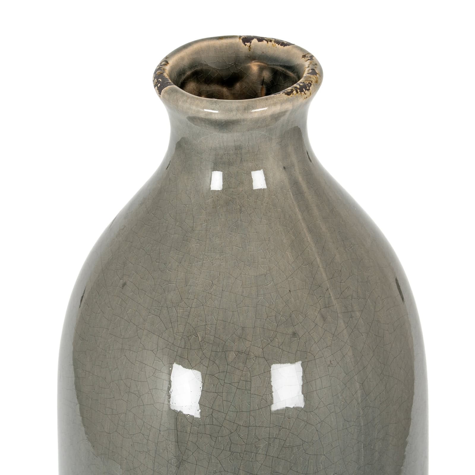Garda Grey Glazed Gisela Vase – Material: Ceramic