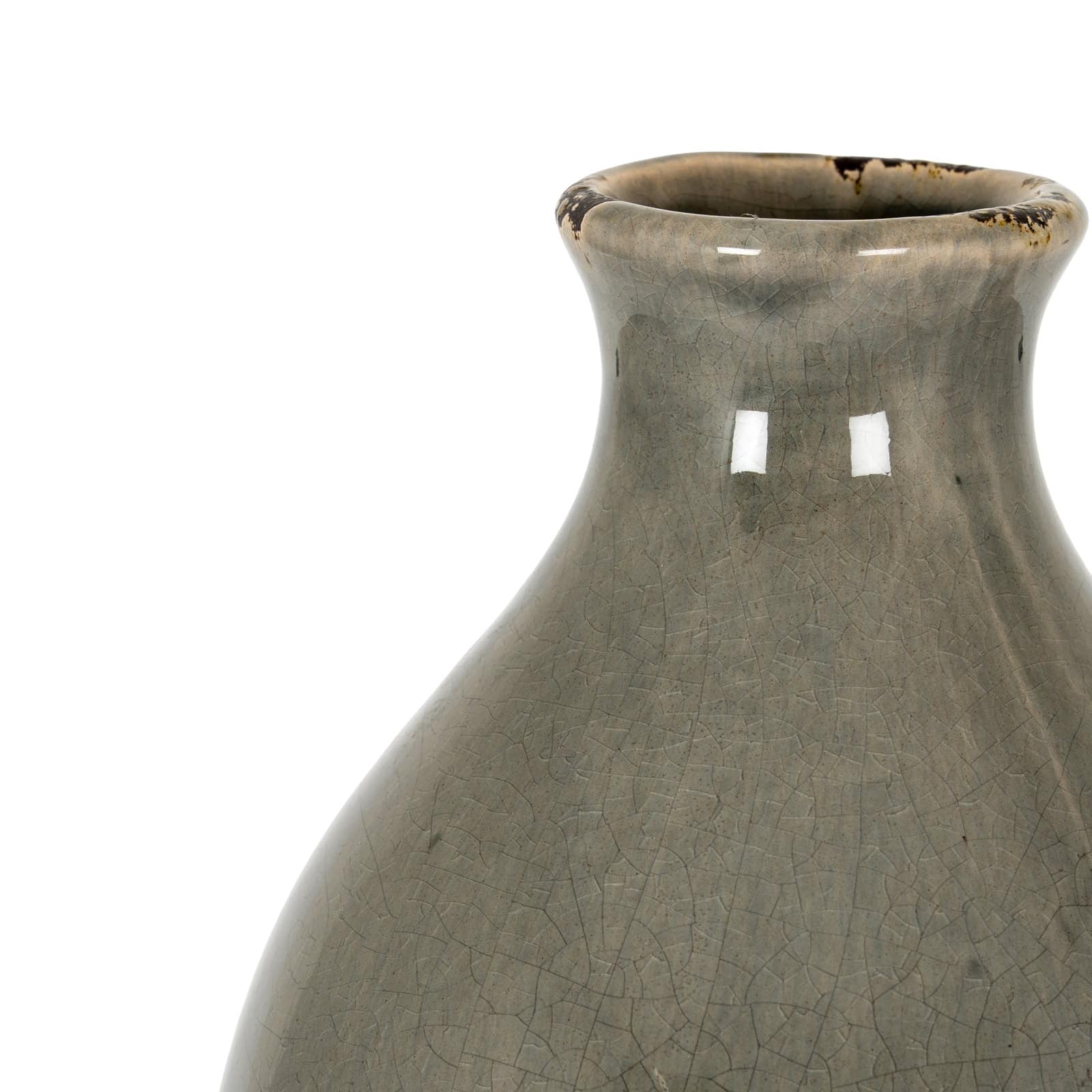 Garda Grey Glazed Gisela Vase – Vases
