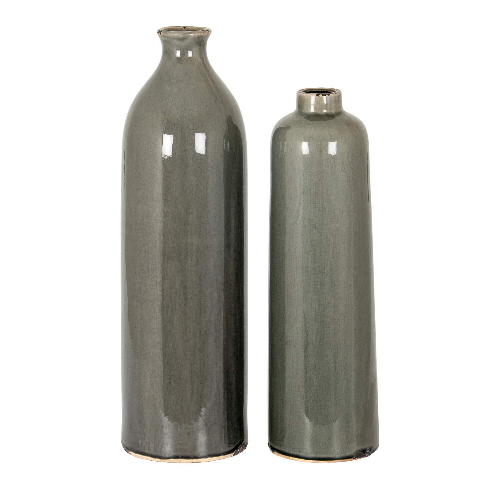 Garda Grey Glazed Gisela Vase – Additional view