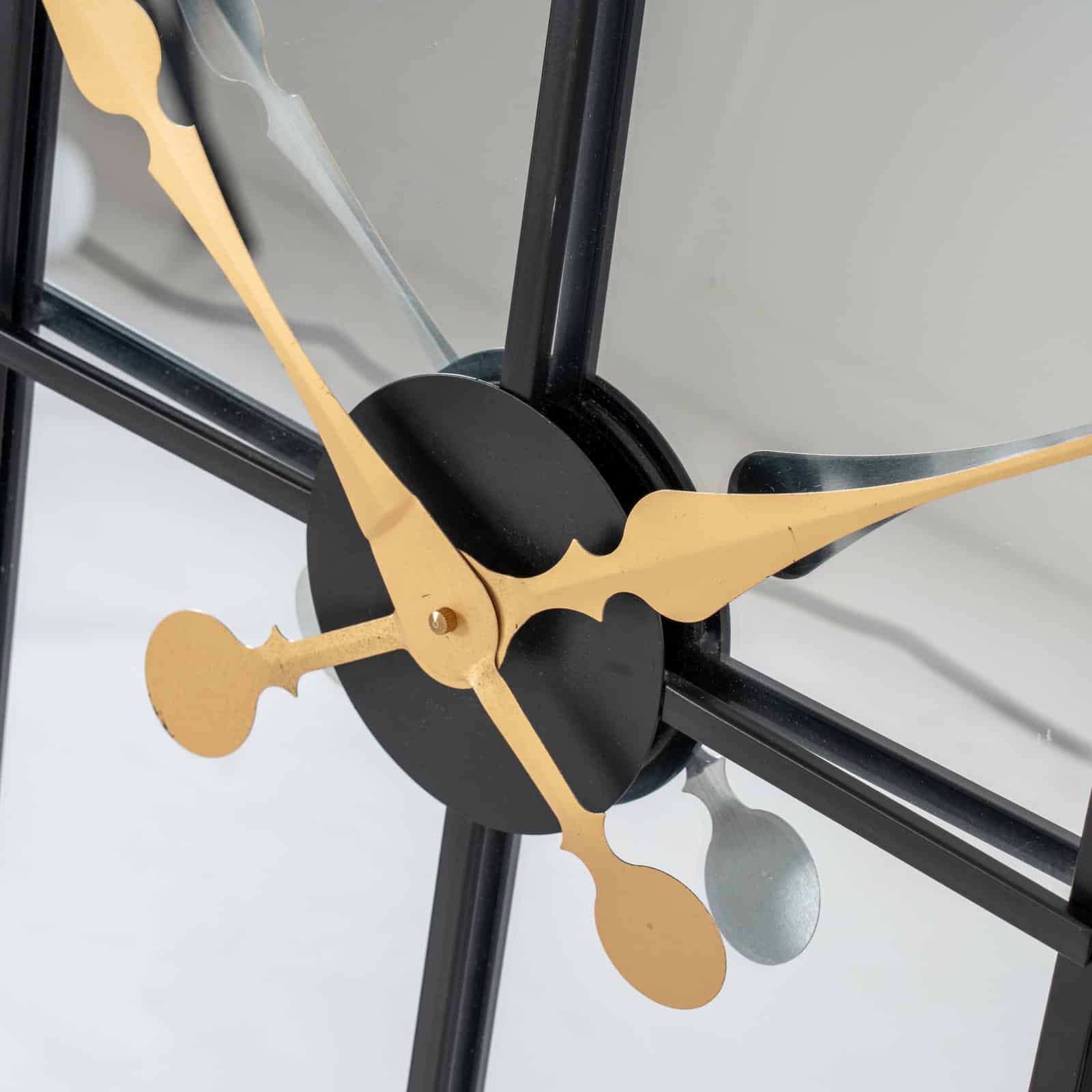 Brooklyn Black And Gold Wall Clock – Additional view