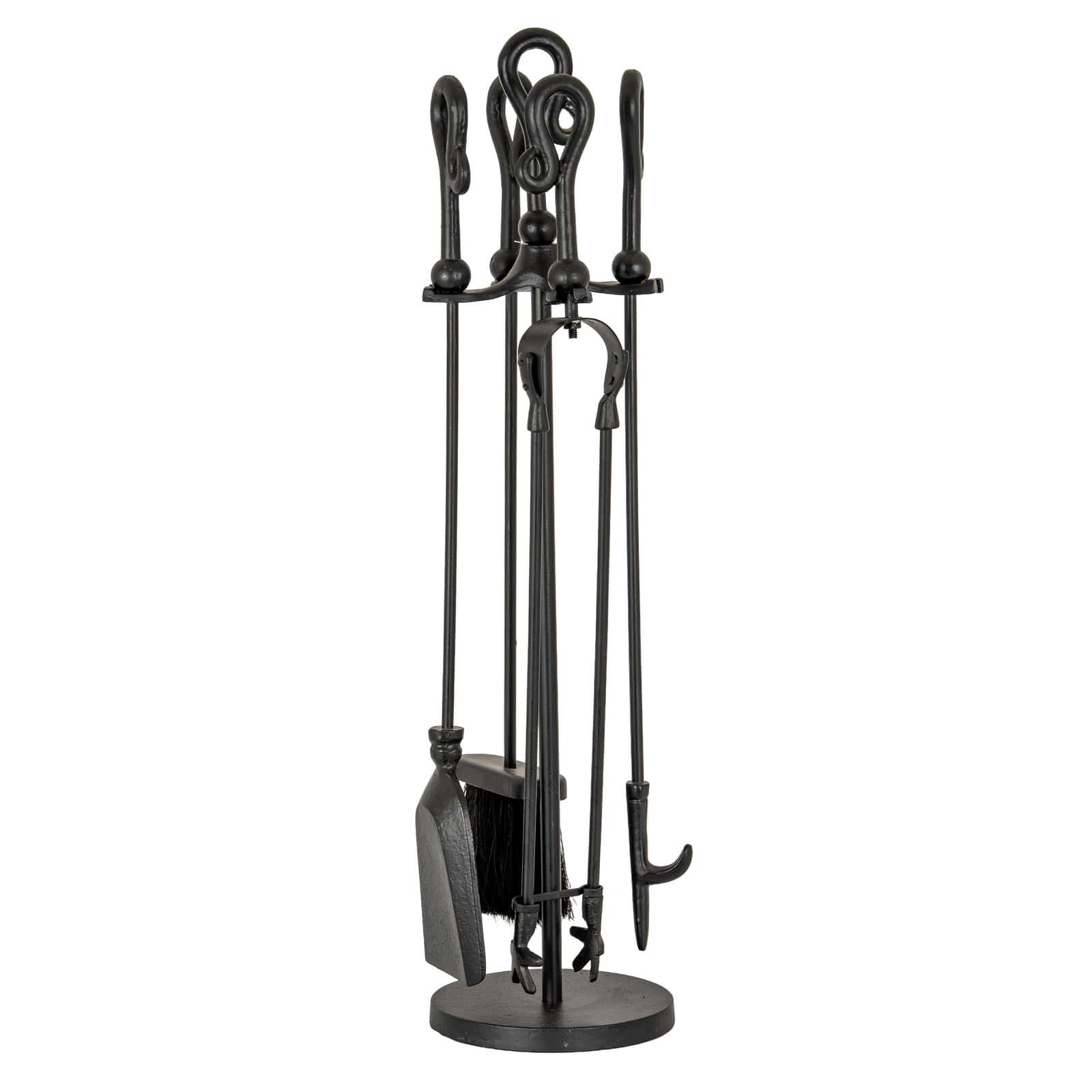 Black Crook Top Companion Set – Material: Metal