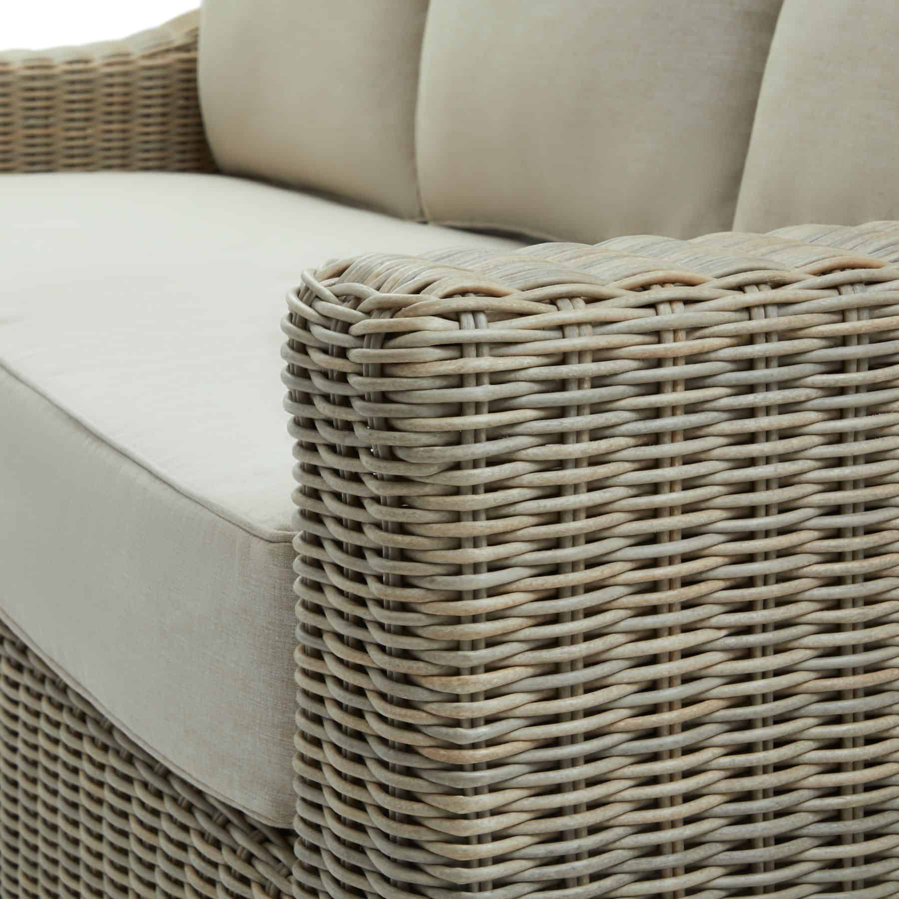 Capri Collection Outdoor Three Seater Sofa - Image 3