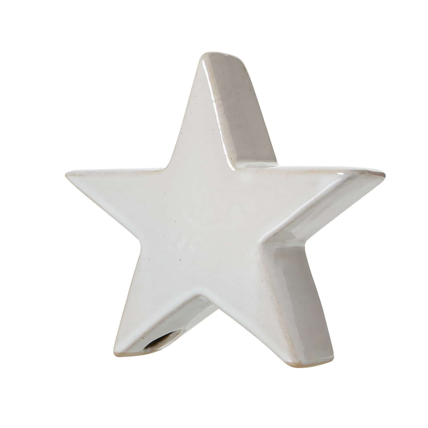 Small Ceramic Standing Star Decoration - Image 2