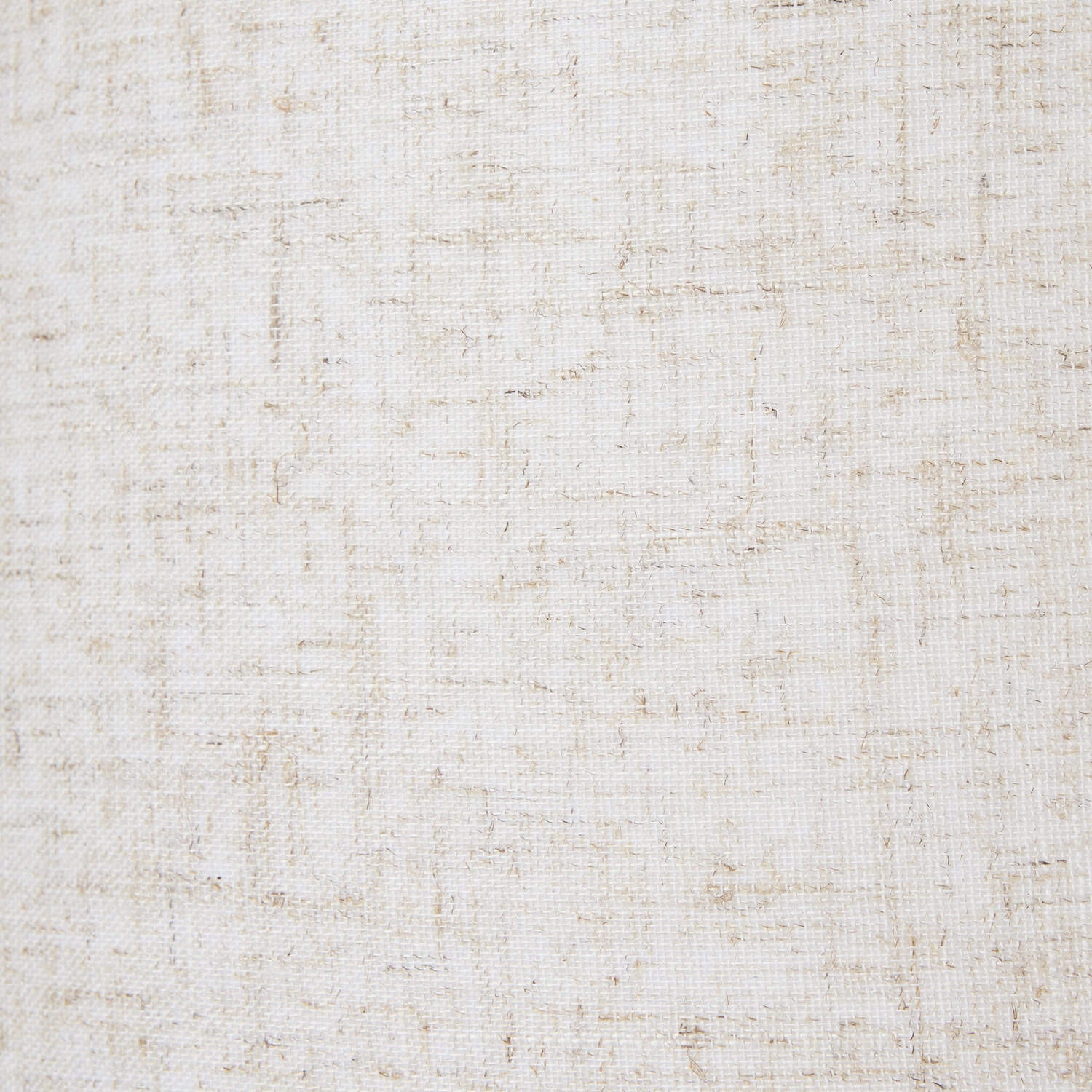 White Wash Bulbous Wicker Table Lamp With Linen Shade – Additional view