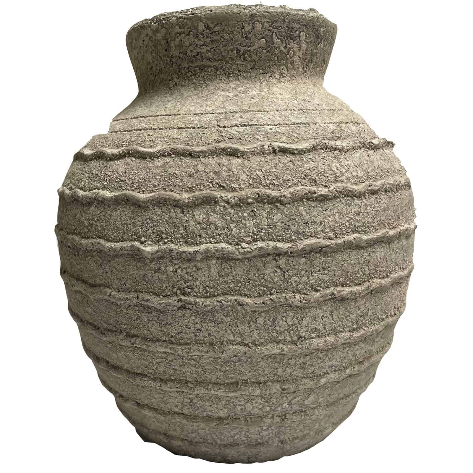Large Tuscan Grey Vase – Material: Ceramic