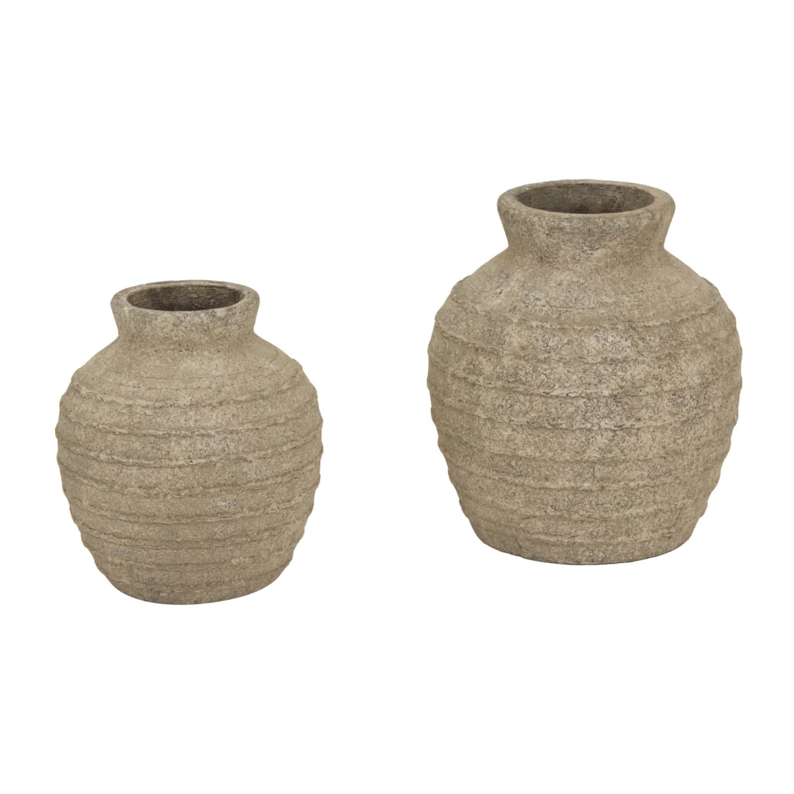 Large Tuscan Grey Vase – Additional view