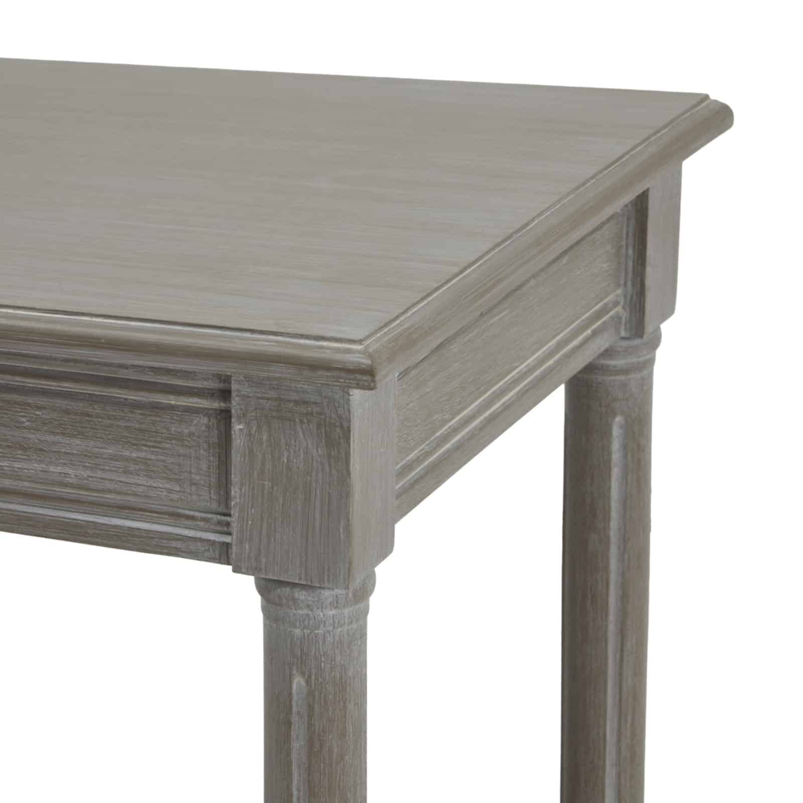 The Serene Rattan Collection Side Table – Material: Wood
