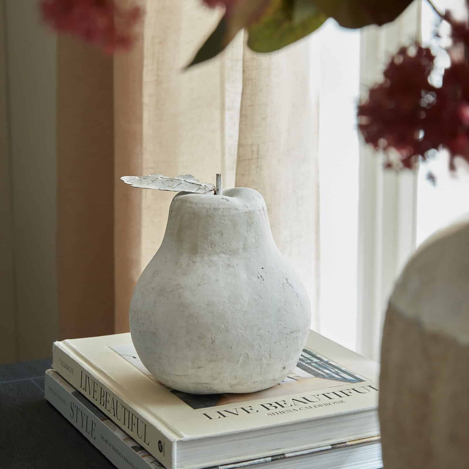 Stone Pear (Small) – Colour: Cream