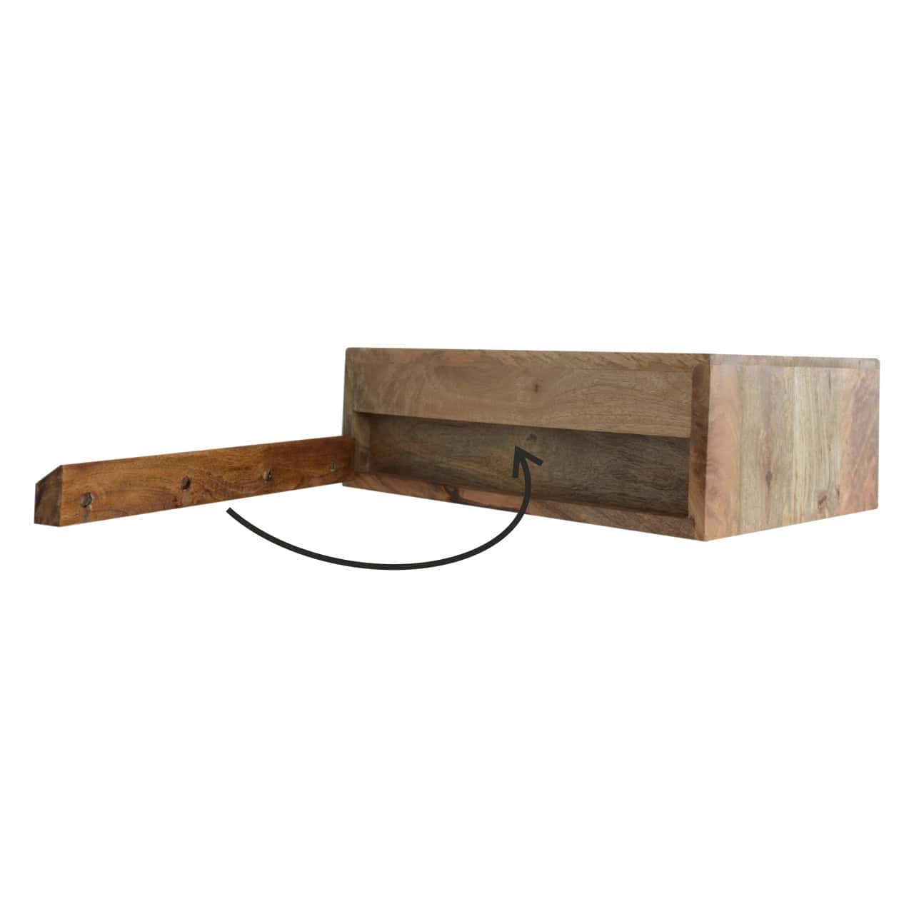 Floating Line Carved Bedside – Additional view 5