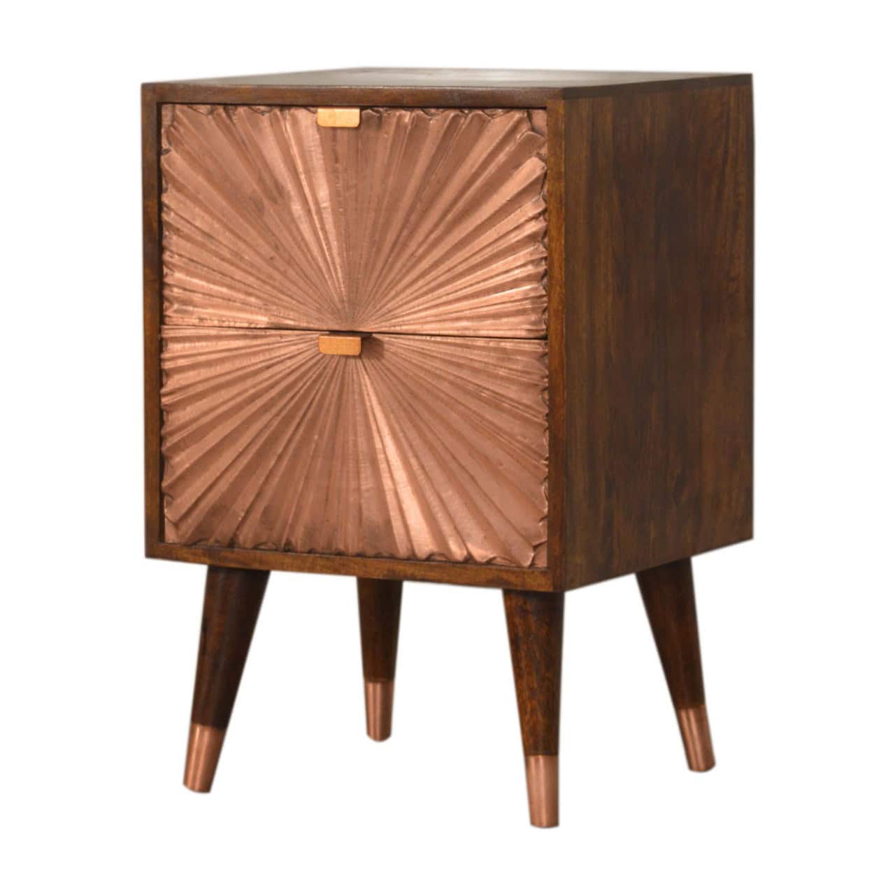 Manila Copper Bedside – Material: Wood