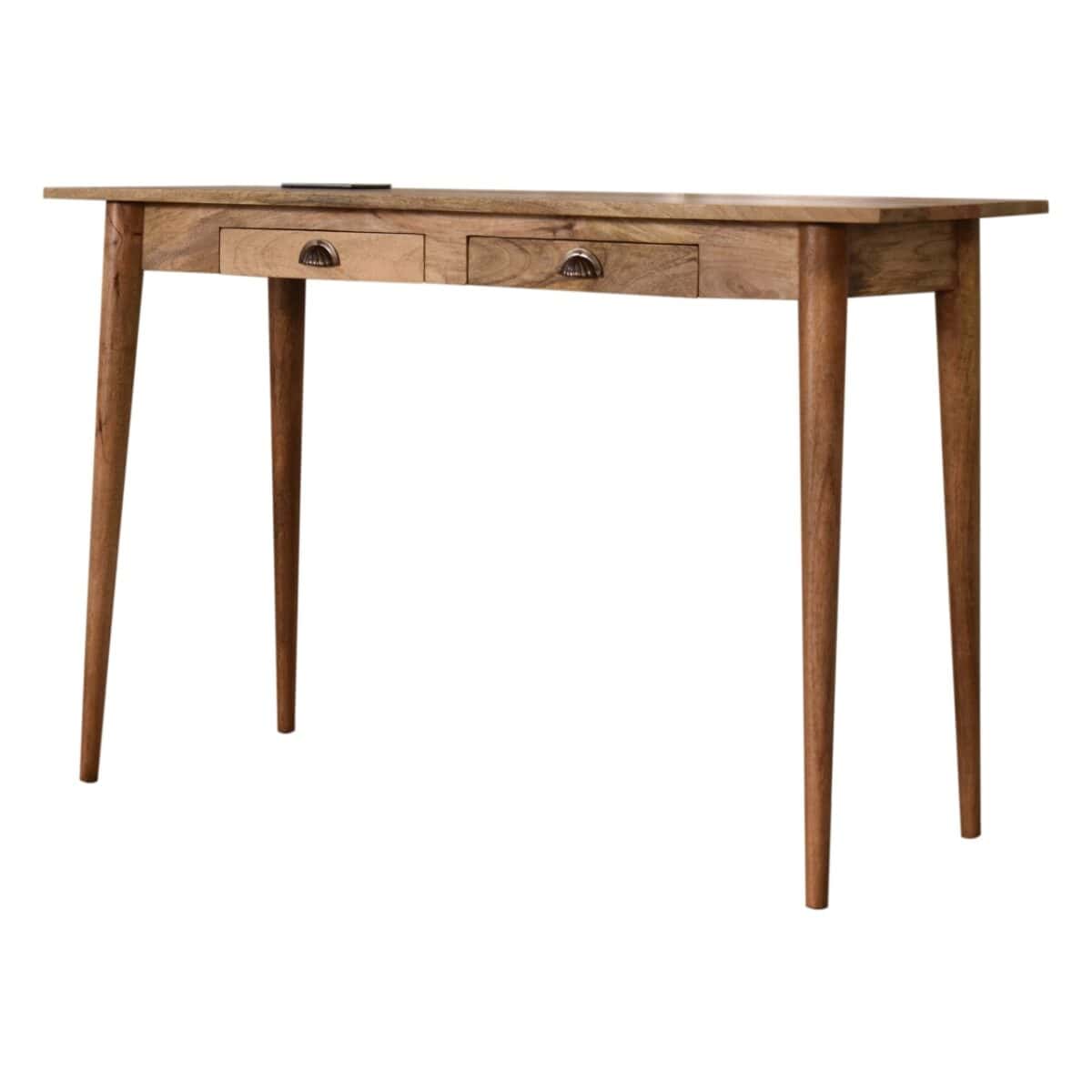 2 Drawer Cable Writing Desk - Image 2