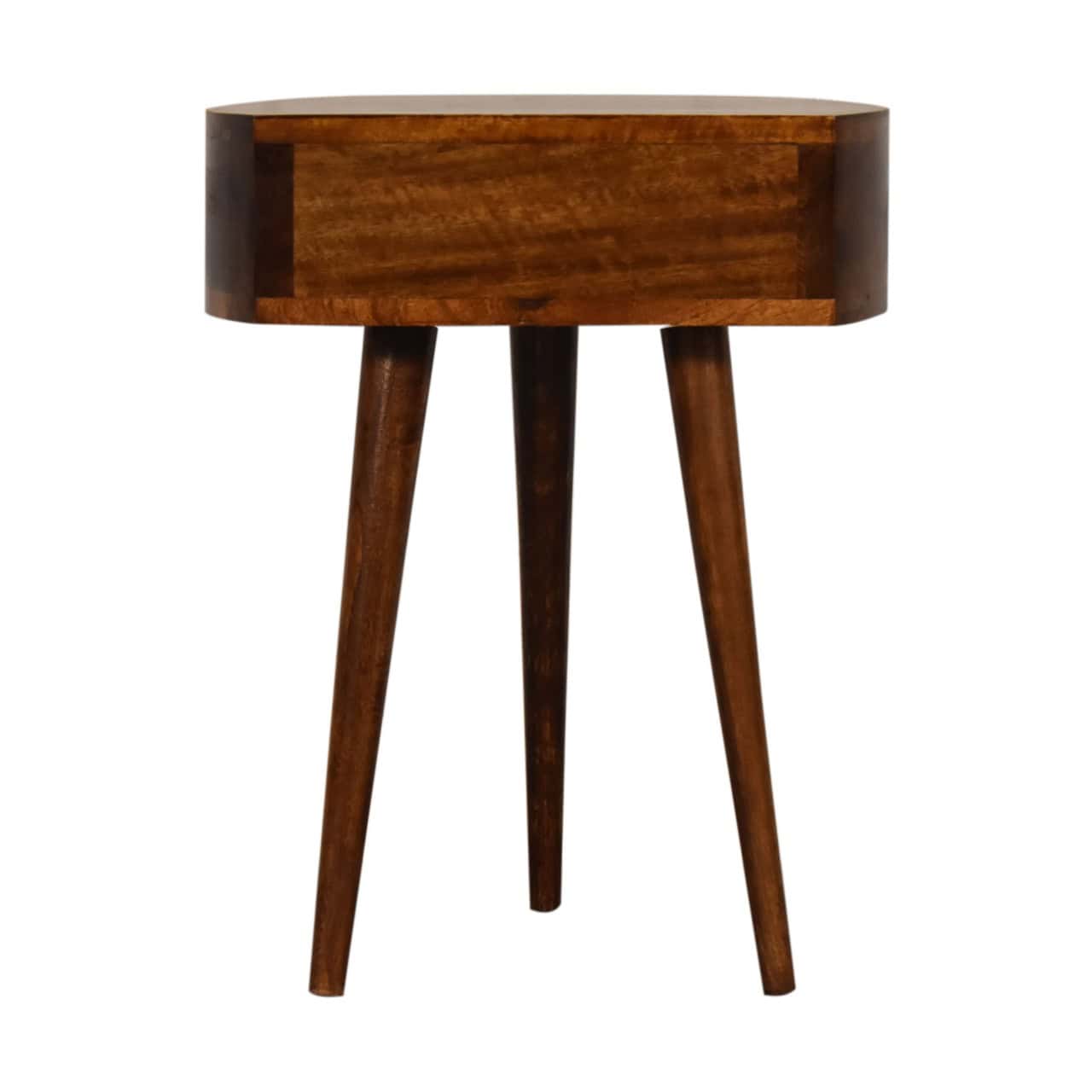 Chestnut Semi Circle Bedside - Image 9