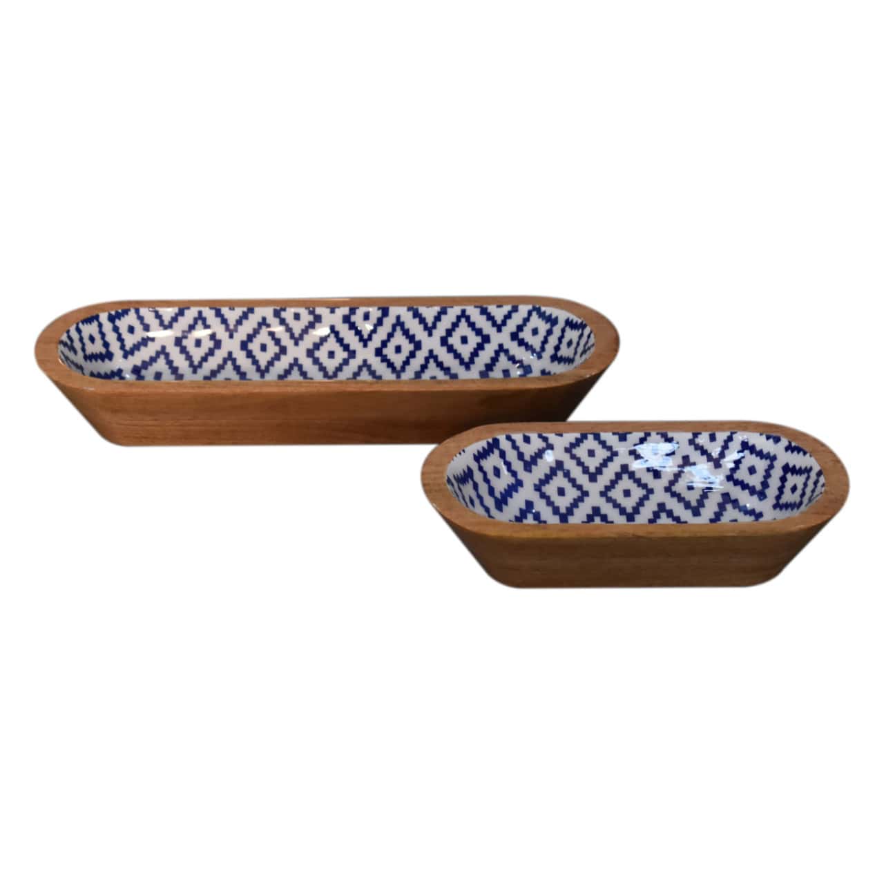 Aztec Oblong Bowl Set of 2 - Image 2