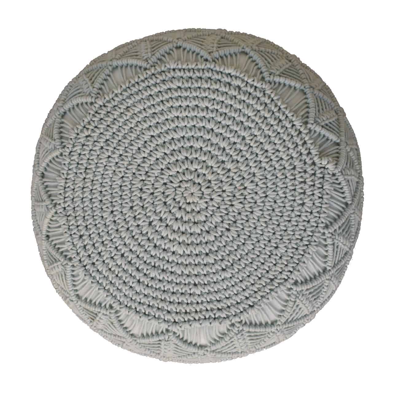 Ansley Sage Green Pouffe - Image 5