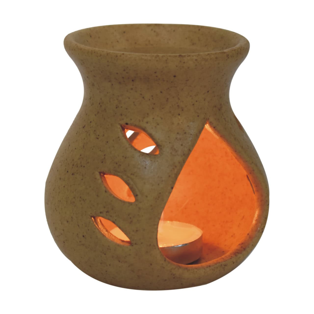 Beige Cutout Oil Burner (Summer) - Image 3
