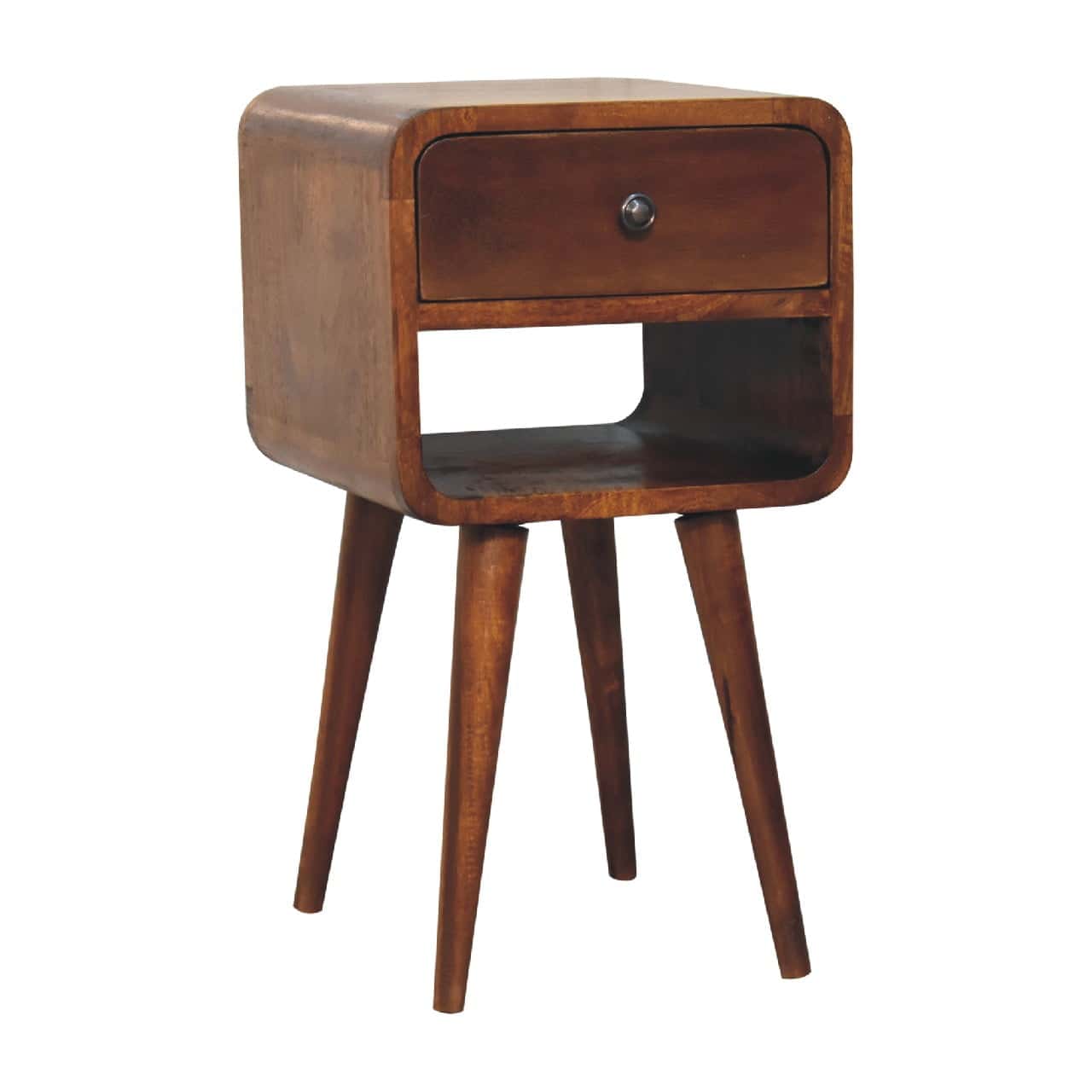 Mini Chestnut Curve Lower Bedside - Image 2