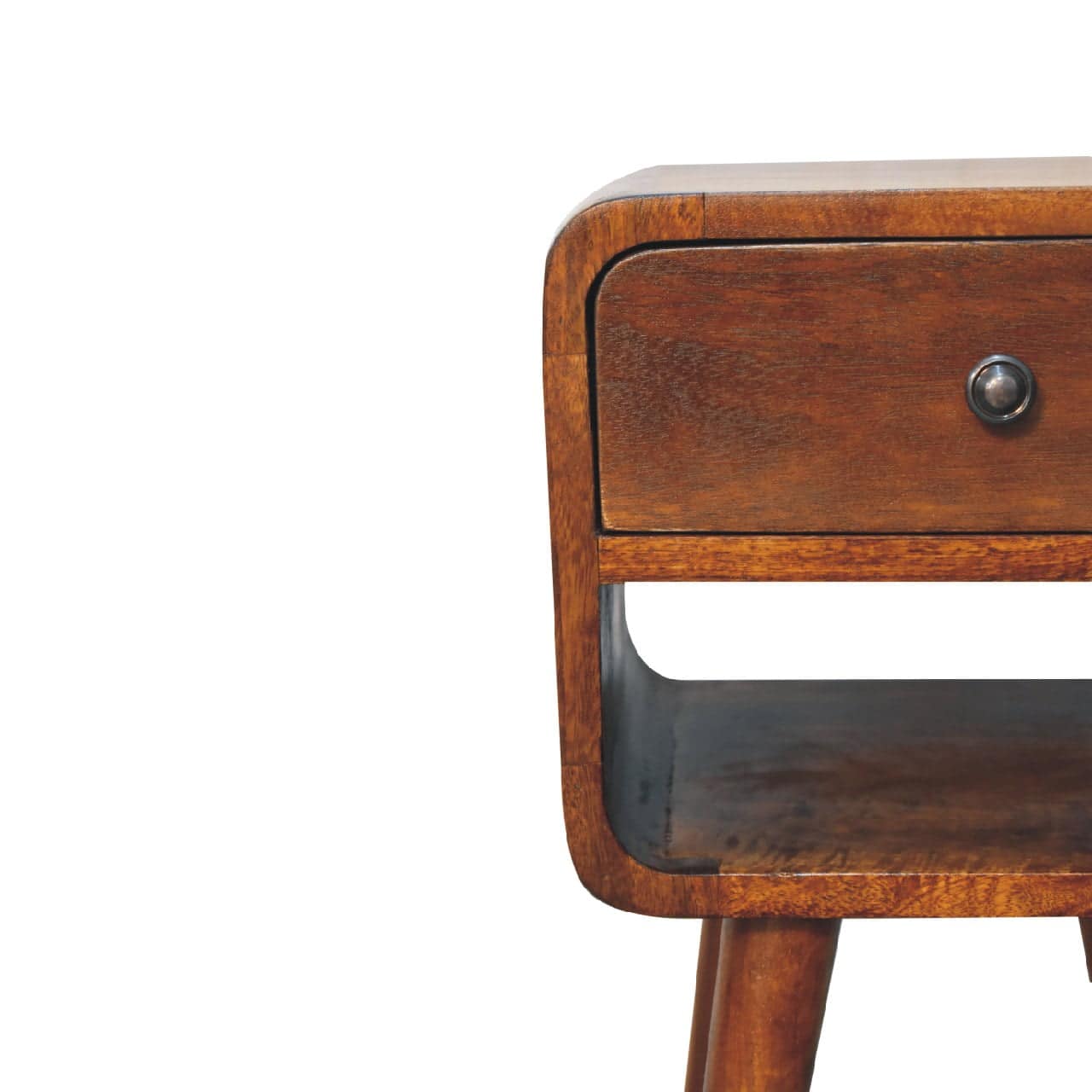 Mini Chestnut Curve Lower Bedside - Image 4