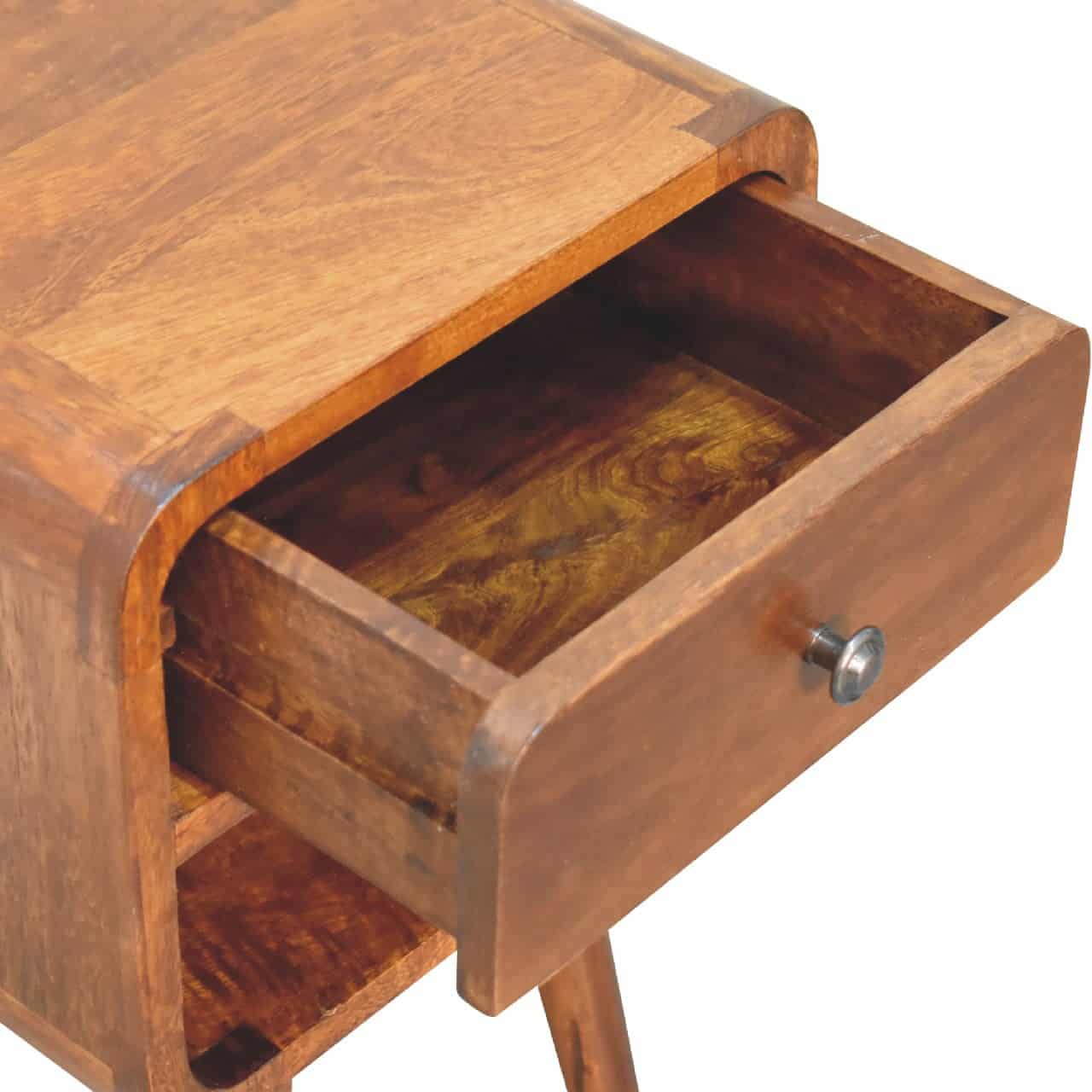Mini Chestnut Curve Lower Bedside - Image 6