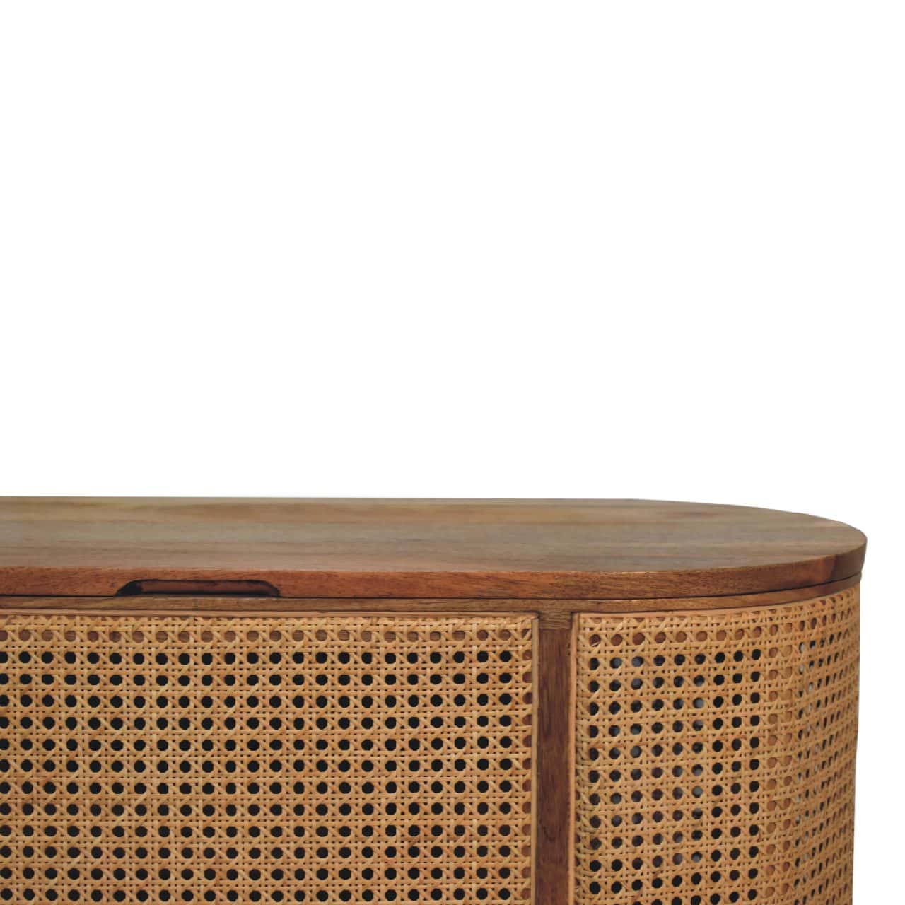 Larrisa Rounded Lid up Blanket Box – Additional view