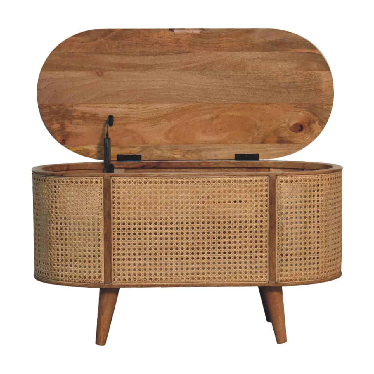 Larrisa Rounded Lid up Blanket Box – Additional view 3