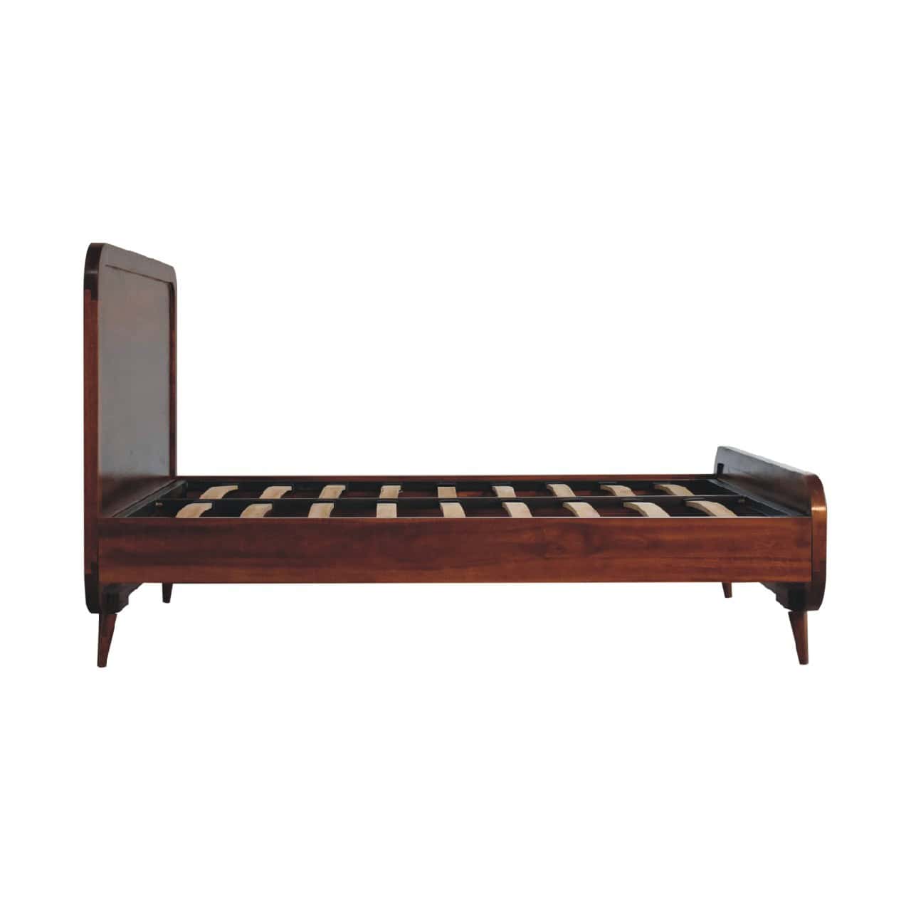 Curved Chestnut Double Bed – Additional view 5
