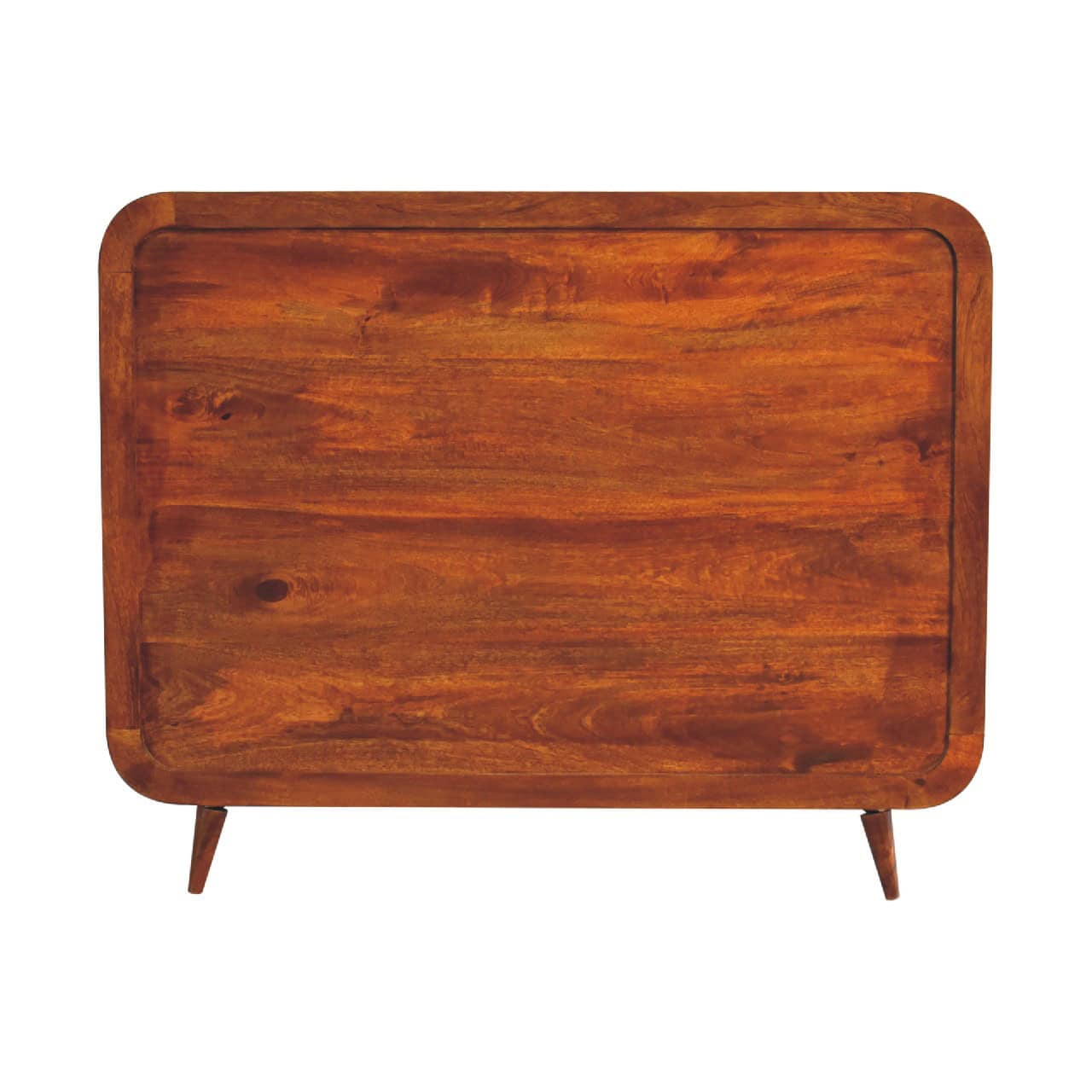 Curved Chestnut Double Bed – Additional view 6