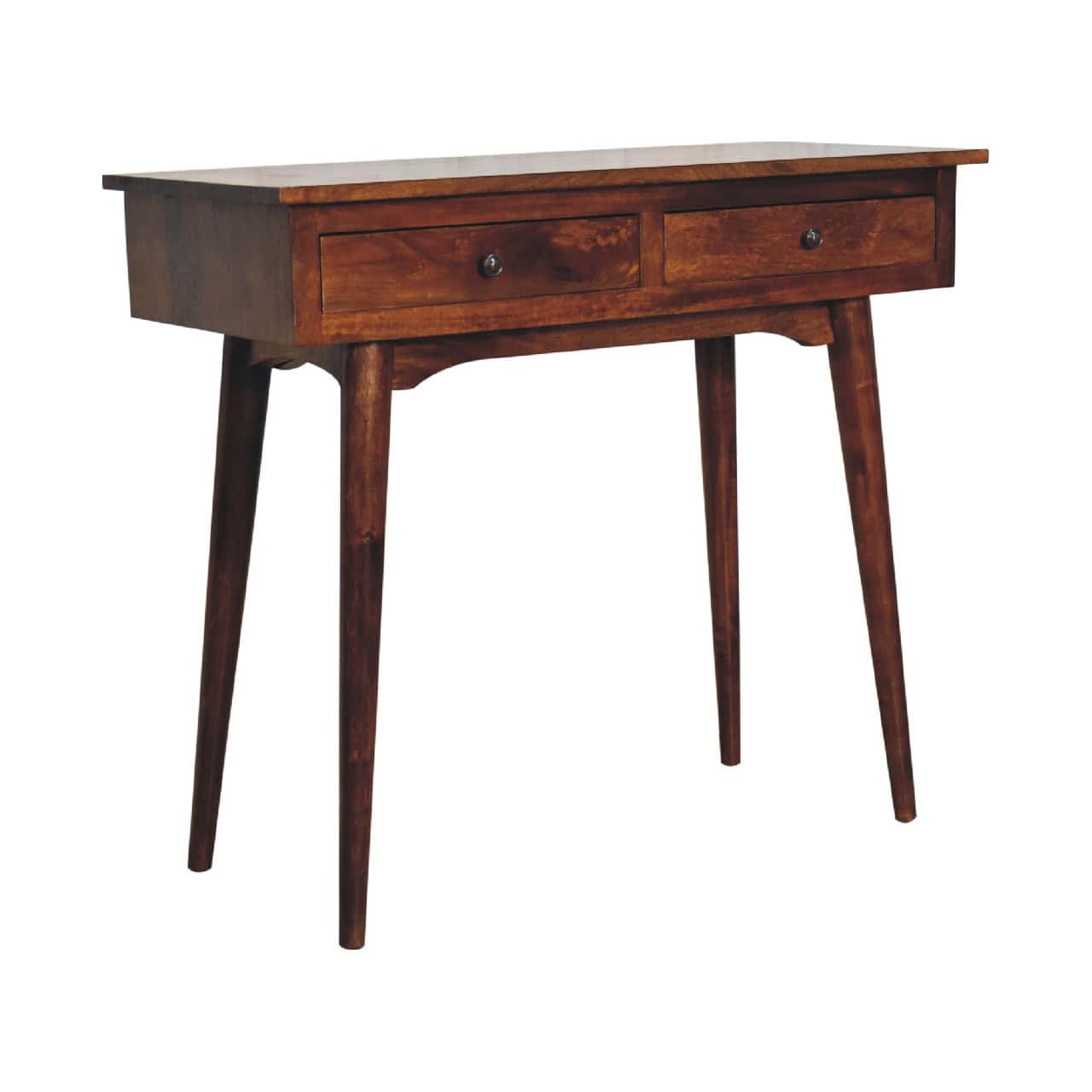 Chestnut Hallway 2 Drawer Console Table – Console Tables