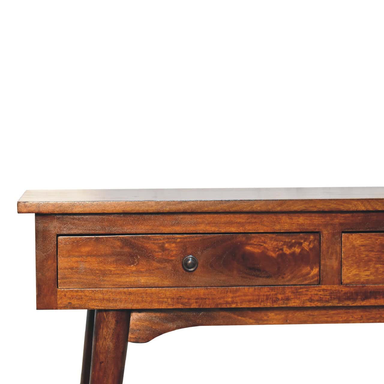 Chestnut Hallway 2 Drawer Console Table – Additional view