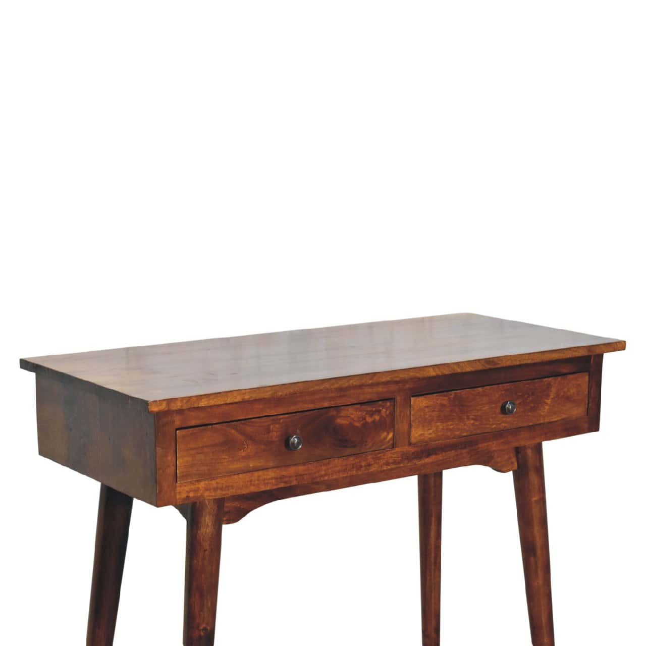Chestnut Hallway 2 Drawer Console Table – Additional view 3