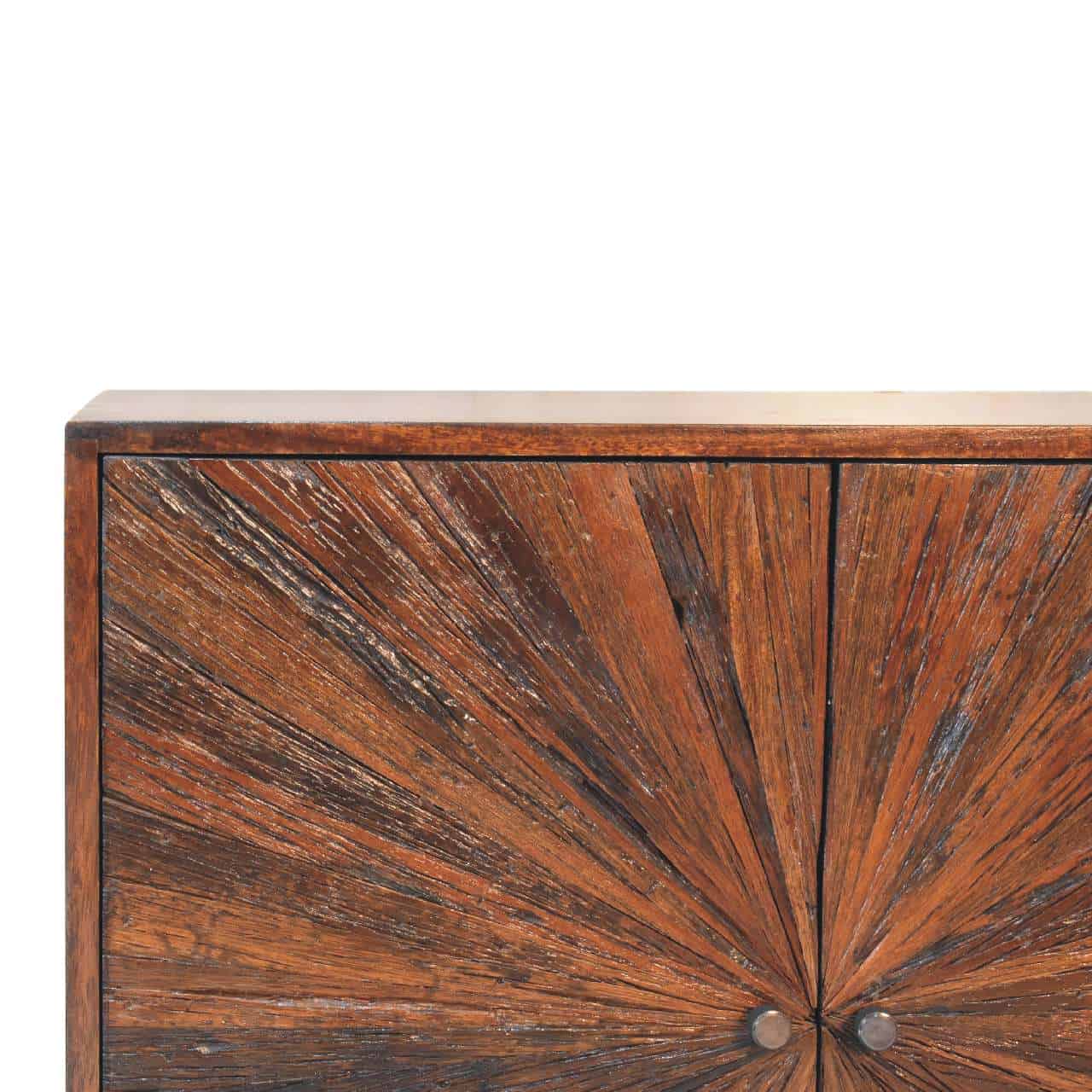 Sunrise Ball Walnut Cabinet – Material: Wood