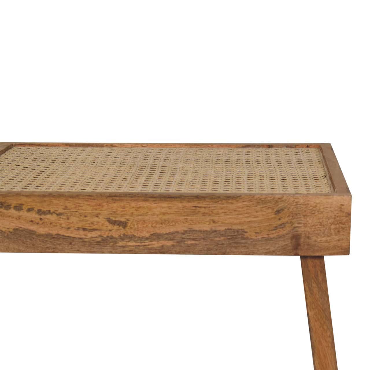 Open Rattan Bench – Additional view