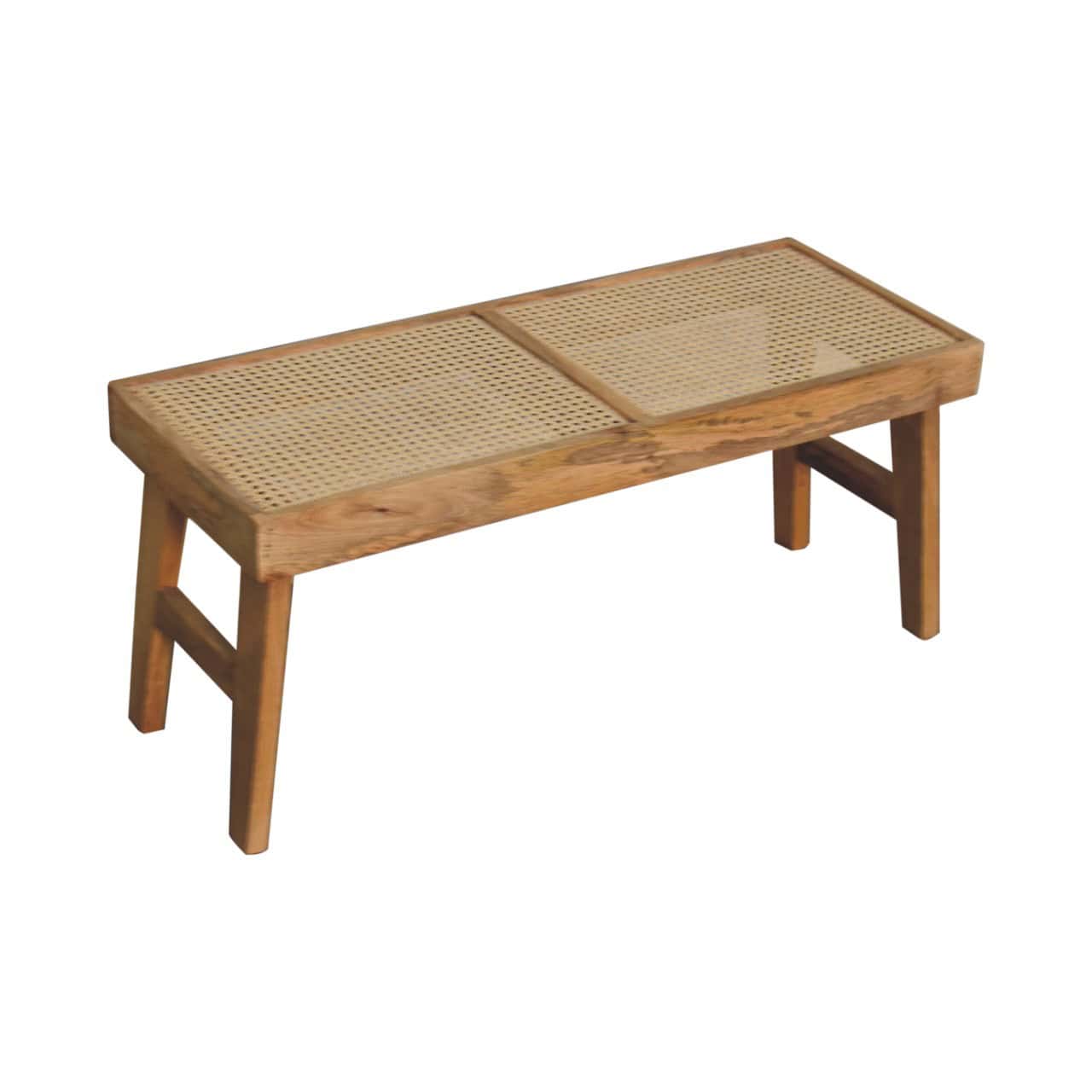 Open Rattan Bench – Additional view 2