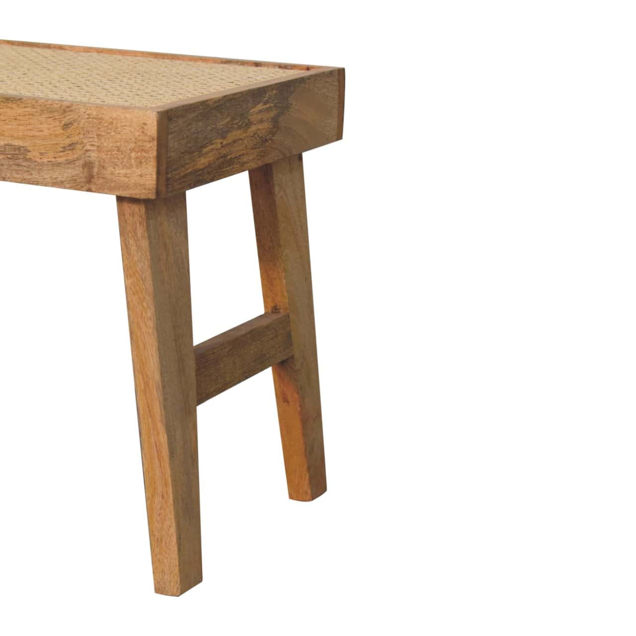 Open Rattan Bench – Additional view 4