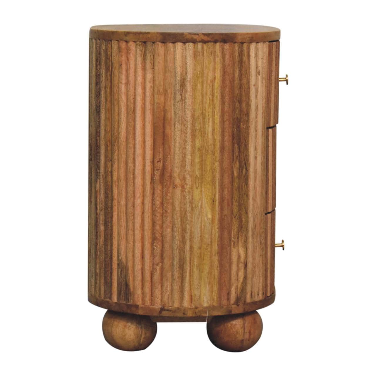 Soba Ball 3 Drawer Bedside – Additional view 5