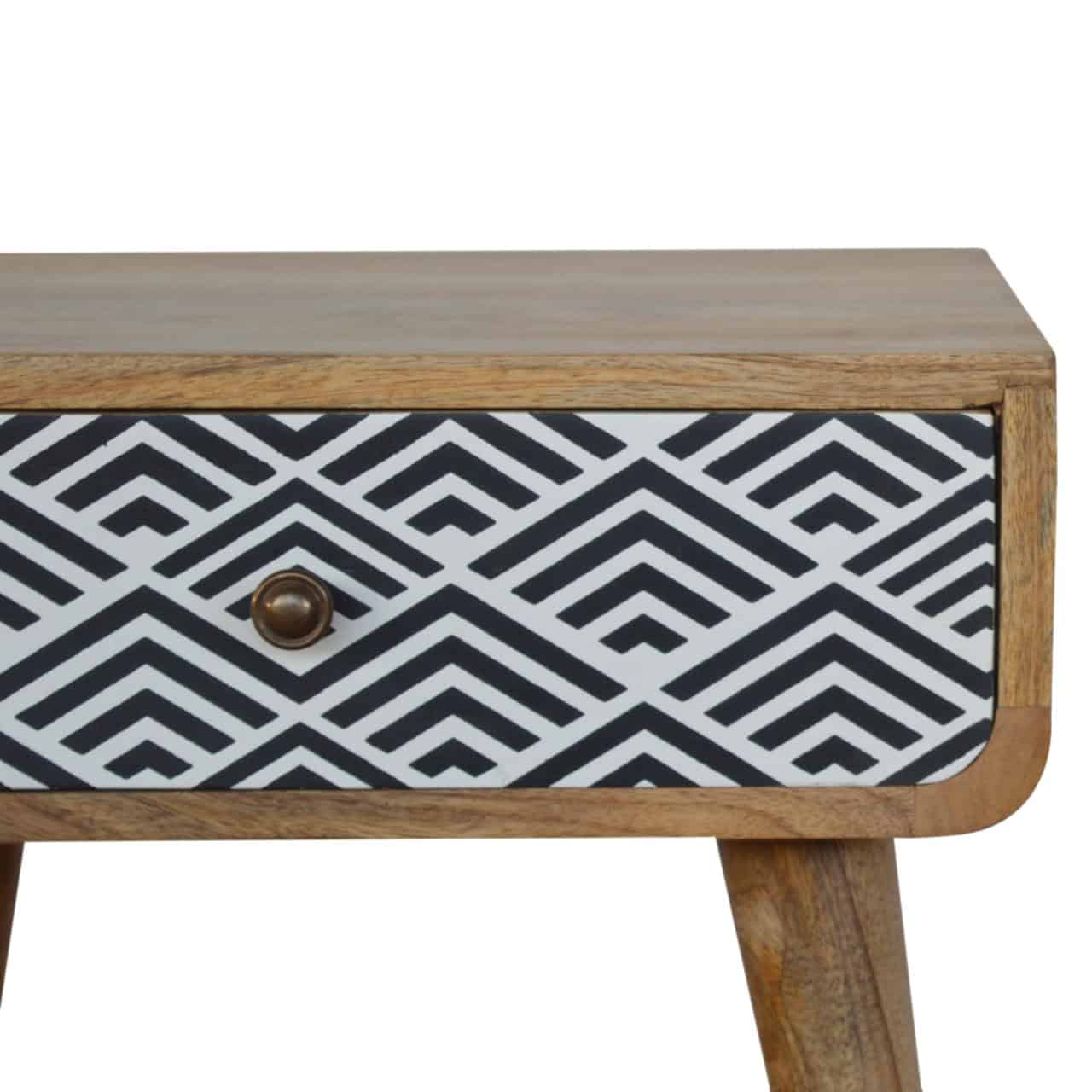 Monochrome Print Bedside – Additional view 2