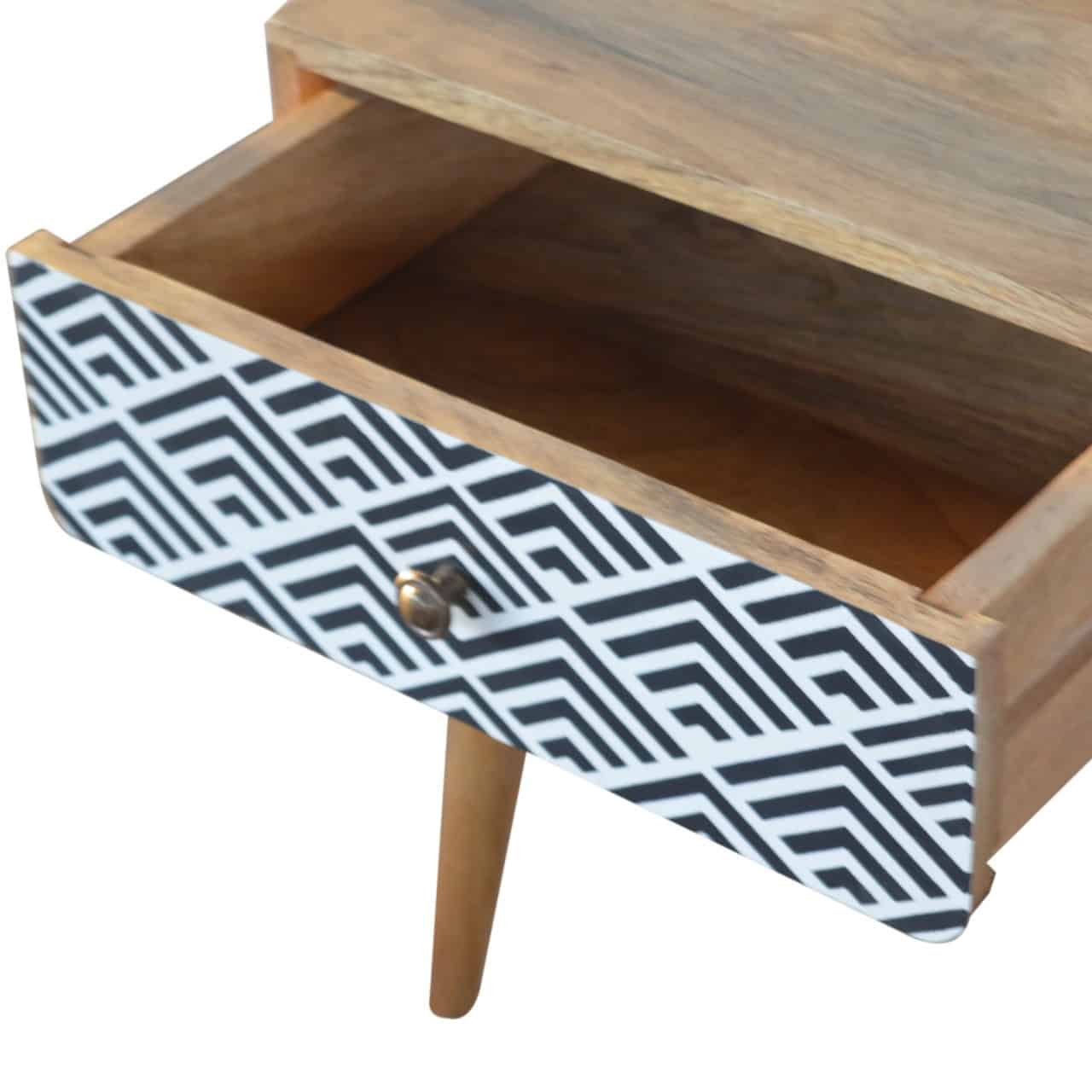Monochrome Print Bedside – Additional view 3