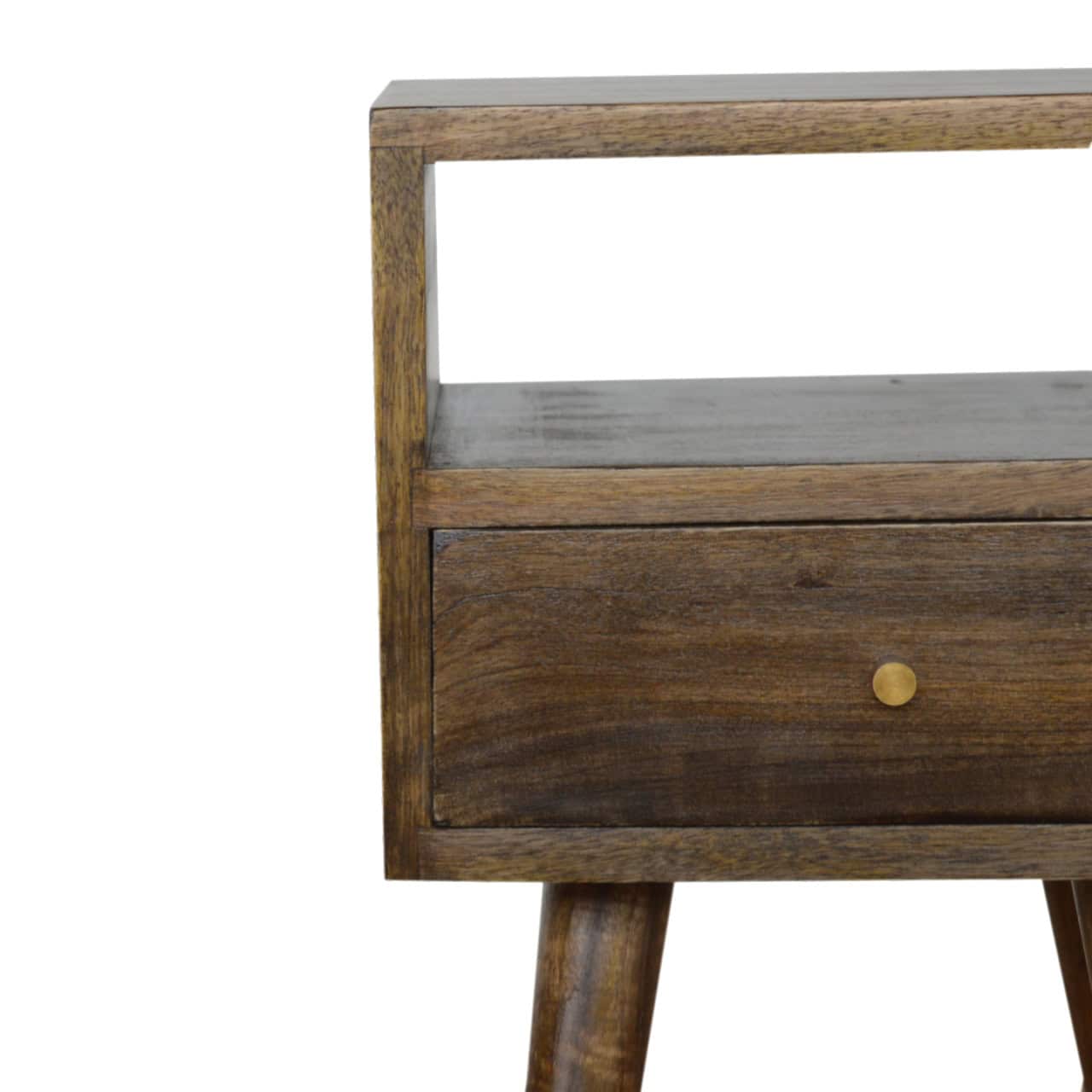 Mini Grey Washed Bedside – Material: Wood