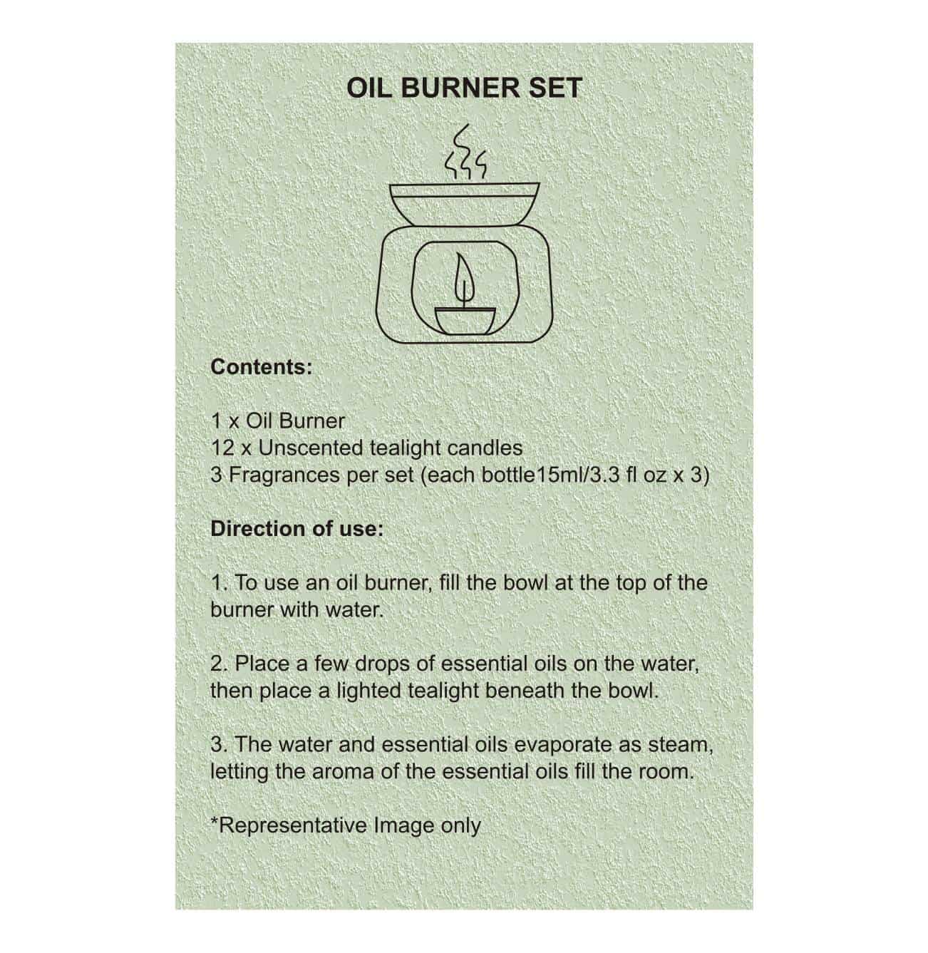 Beige Cutout Oil Burner (Summer) - Image 10