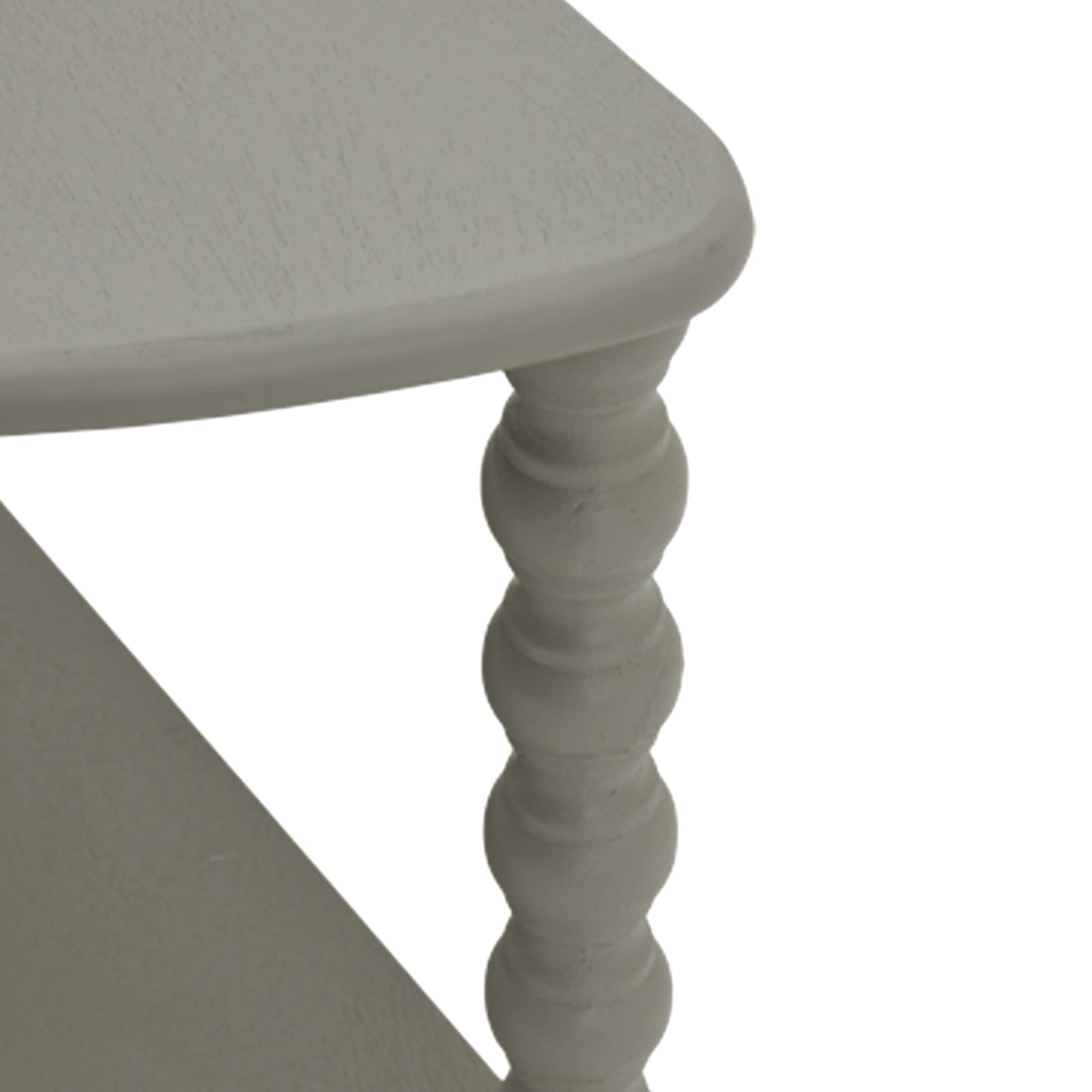 The Camden Collection Half Moon 3 Tier Table – Console Tables