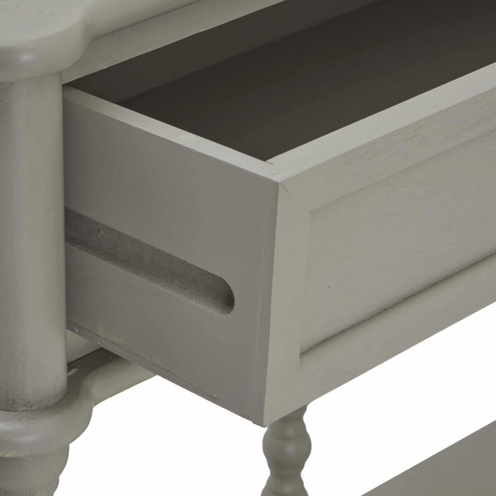 The Camden Collection Large Two Drawer Console Table – Additional view
