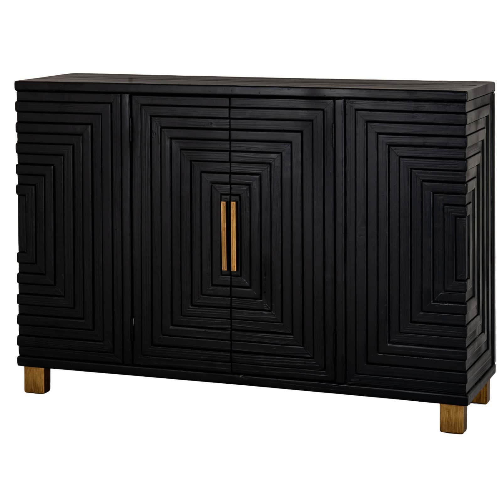 Lennox Black 2 Door Sideboard – Material: Wood